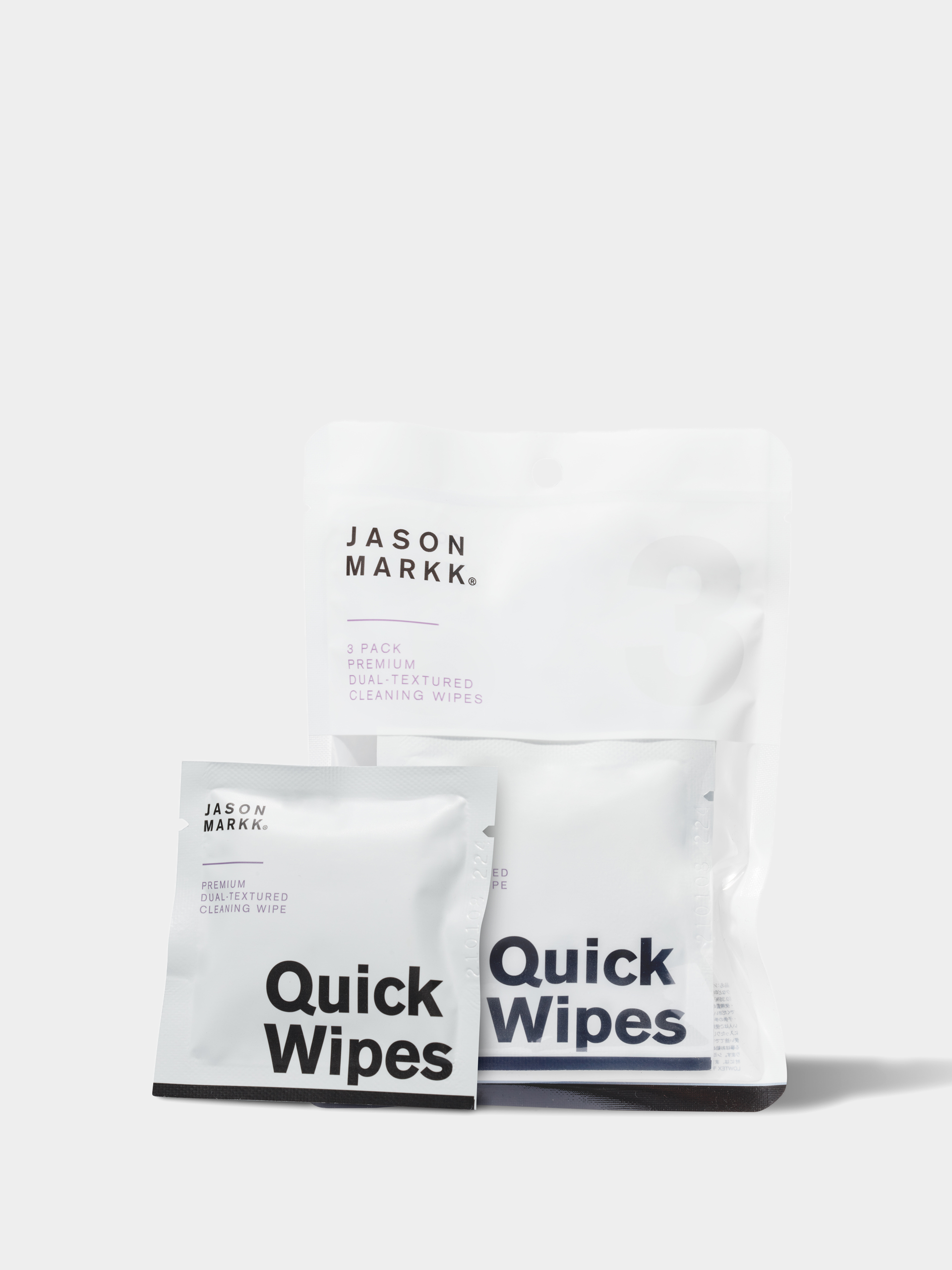 Jason Markk Quick Wipes - Pack of 3 (white)