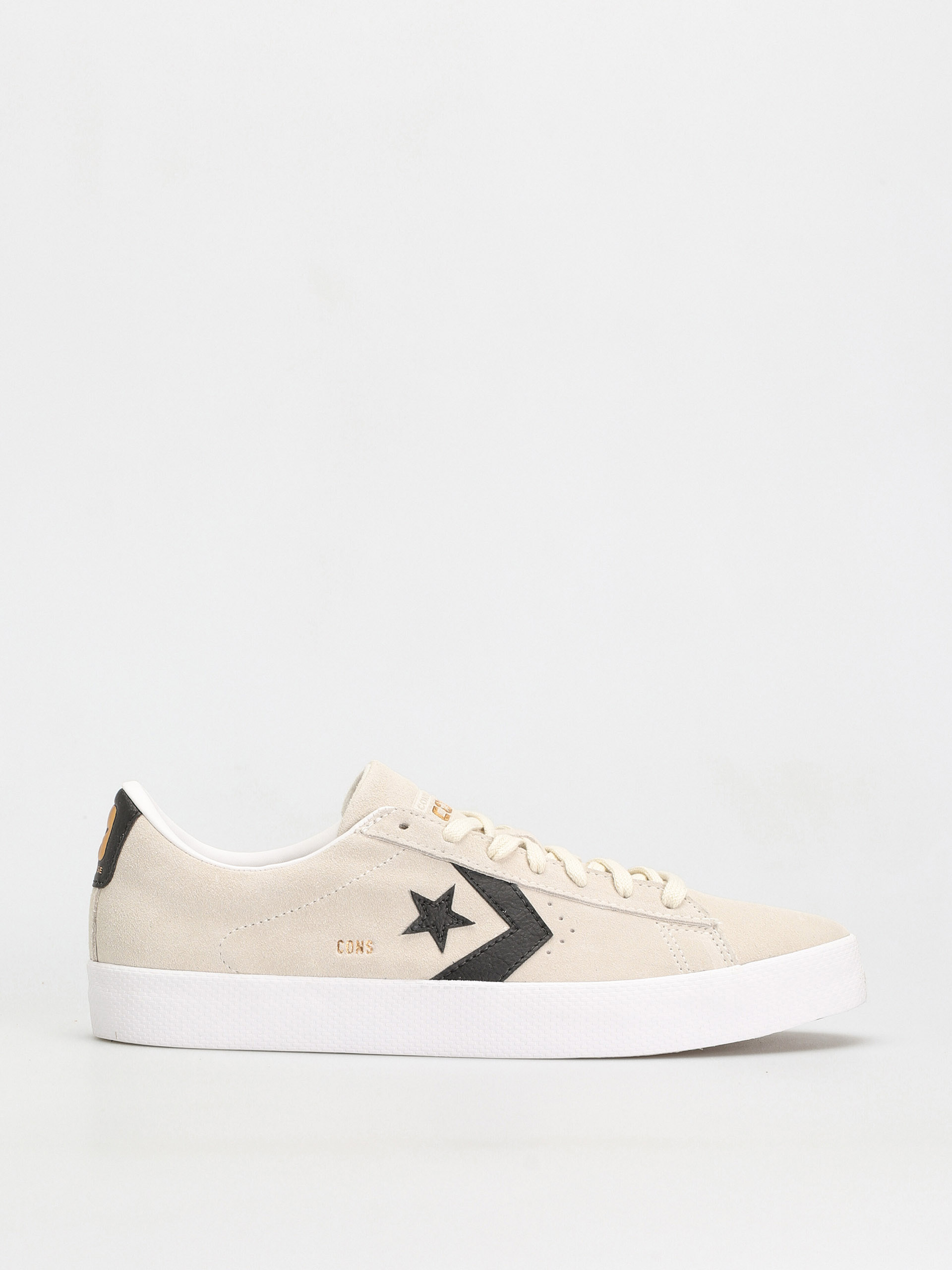 Converse Pro Leather Vulcanized Ox Cipők (egret/black/egret)