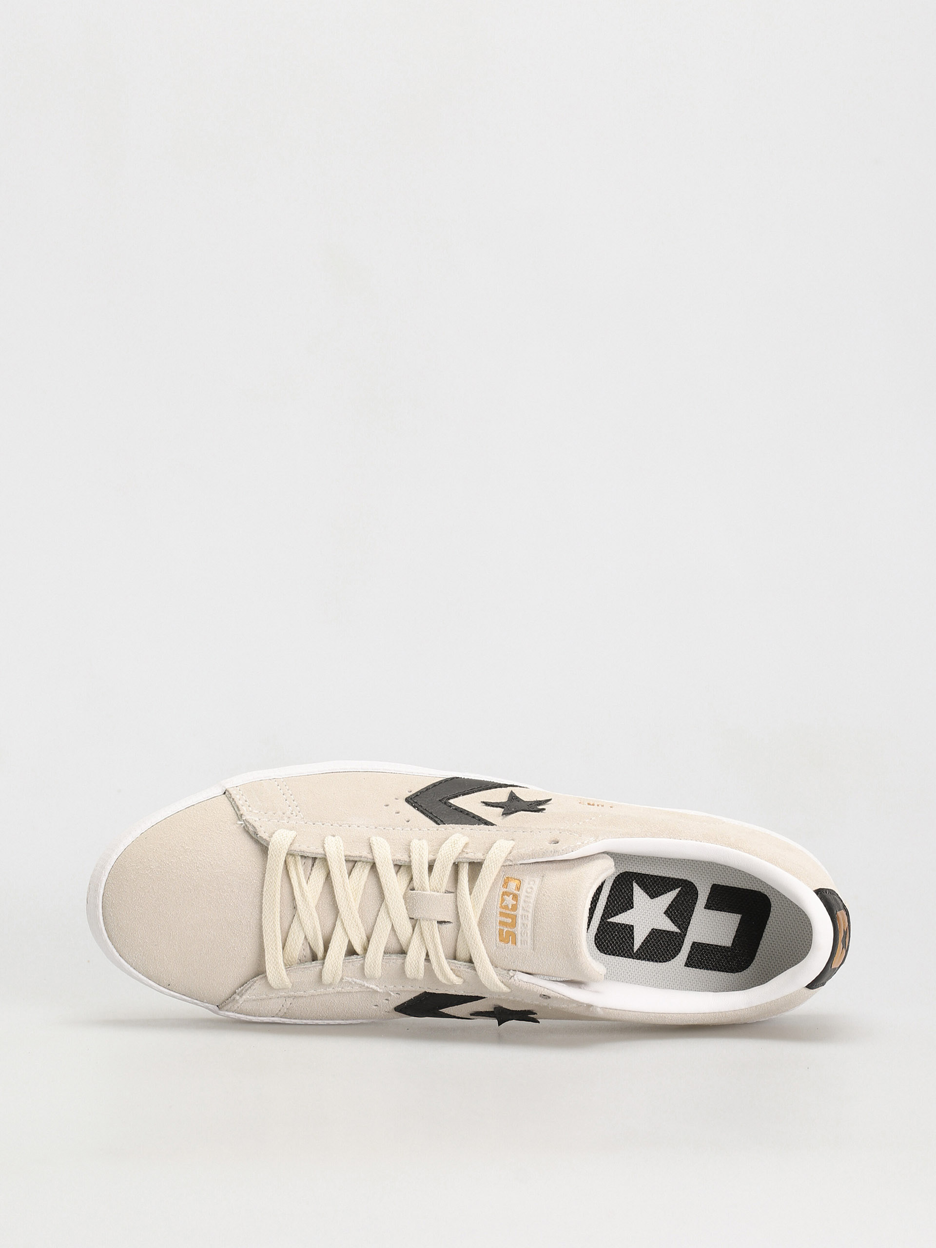 Converse Pro Leather Vulcanized Ox Cipők (egret/black/egret)