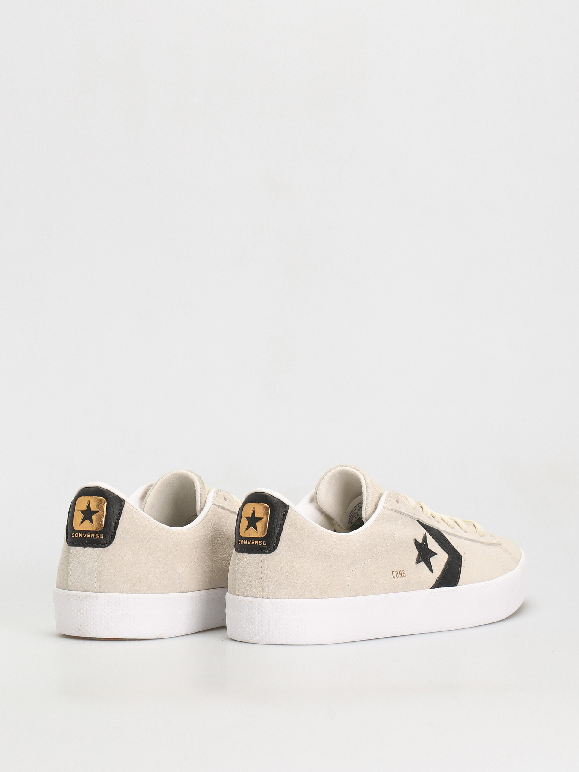 Converse Pro Leather Vulcanized Ox Cipők (egret/black/egret)