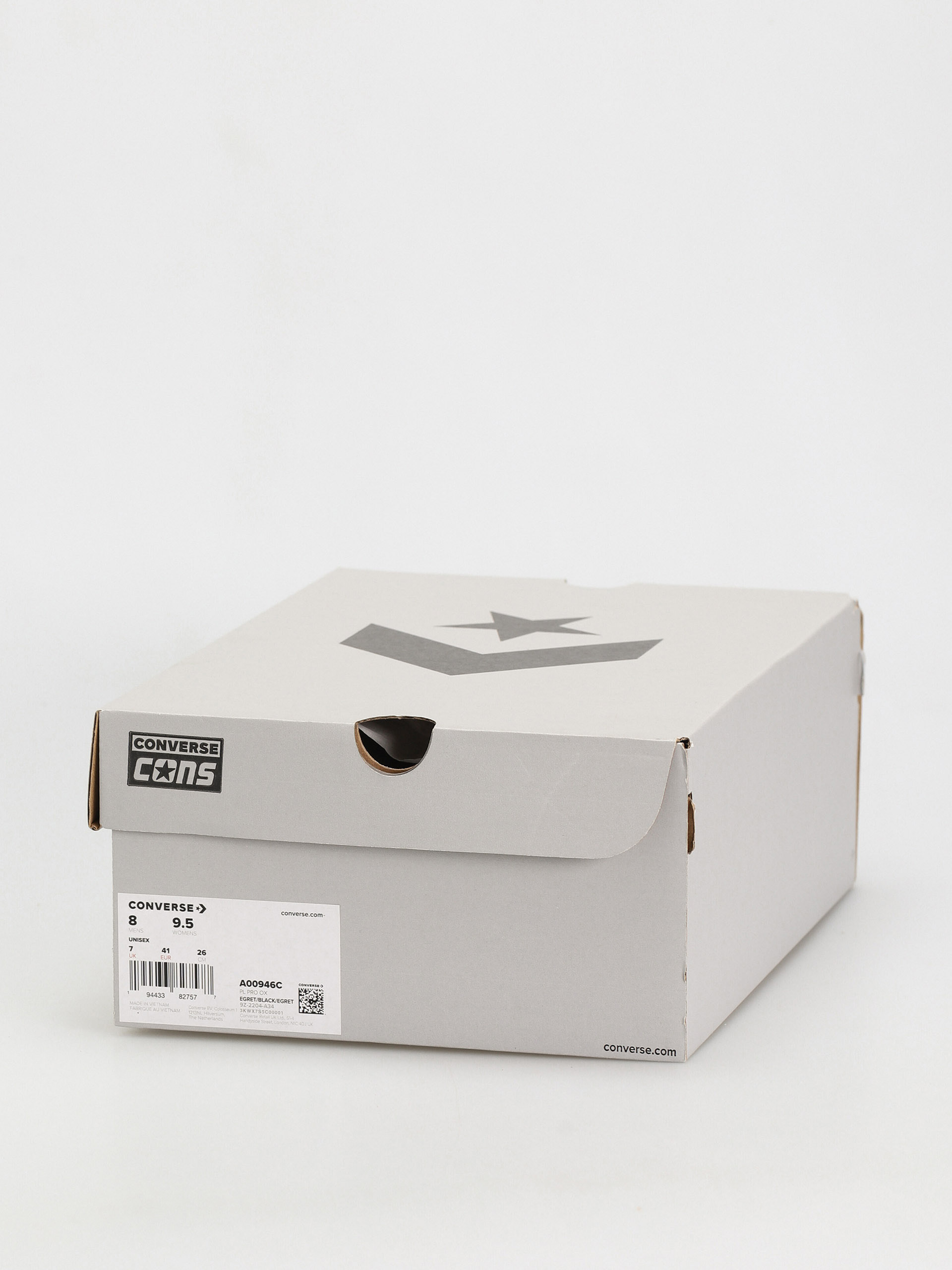 Converse Pro Leather Vulcanized Ox Cipők (egret/black/egret)