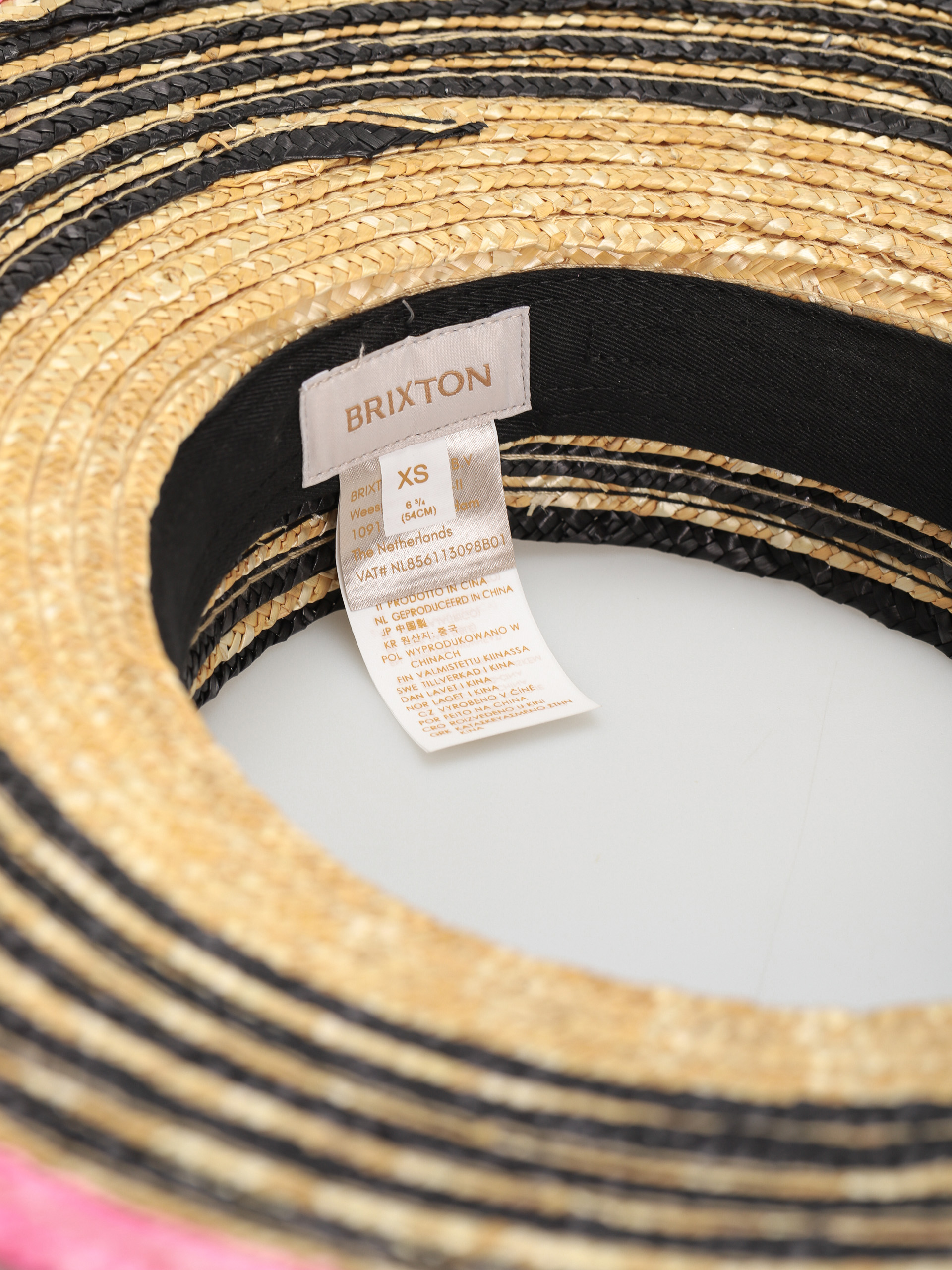 Brixton Joanna Visor Kalap Wmn (honey/black/pink)