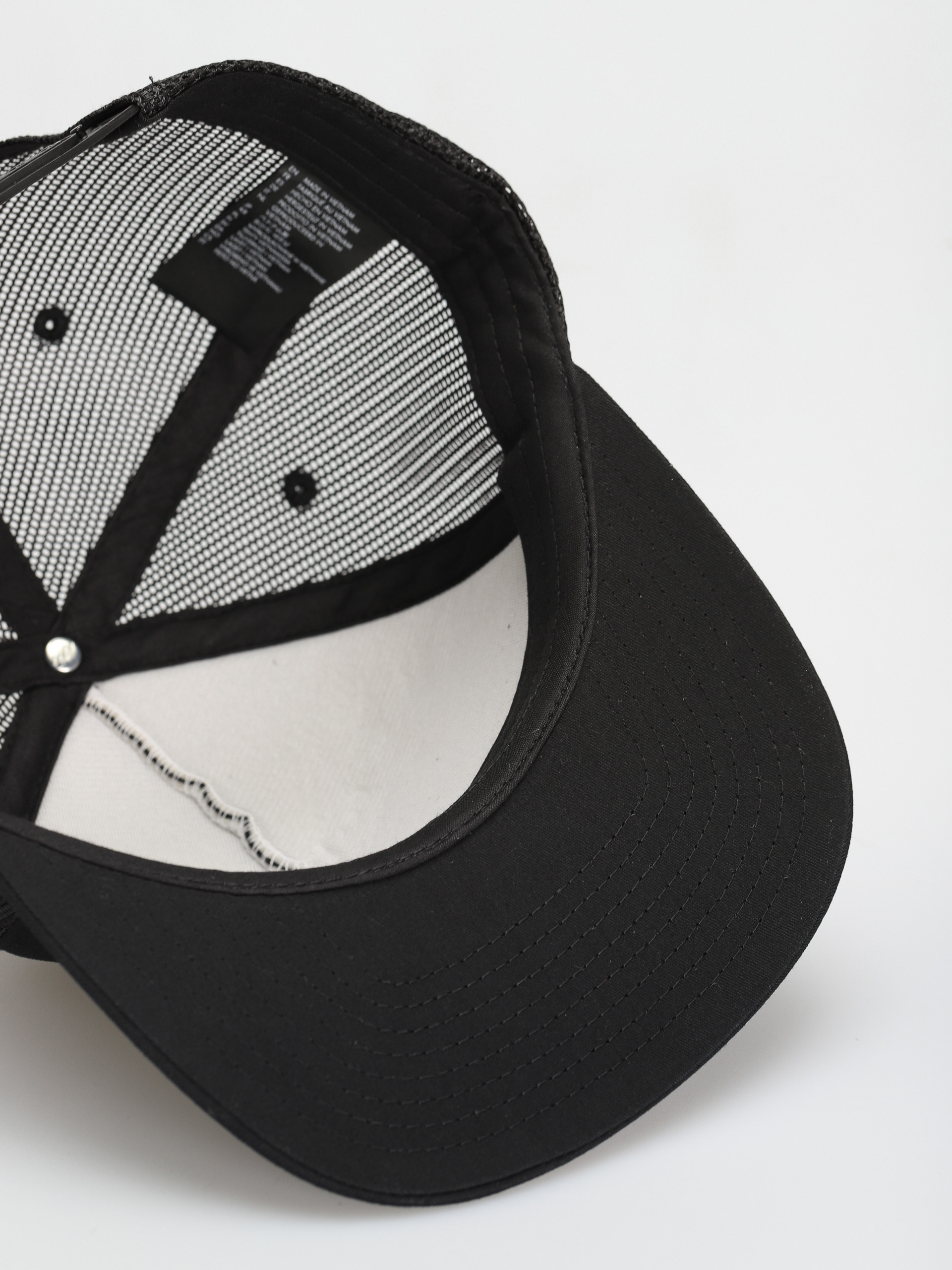 Brixton Ye Haw Mp Mesh Cap Baseball sapka (black/black)