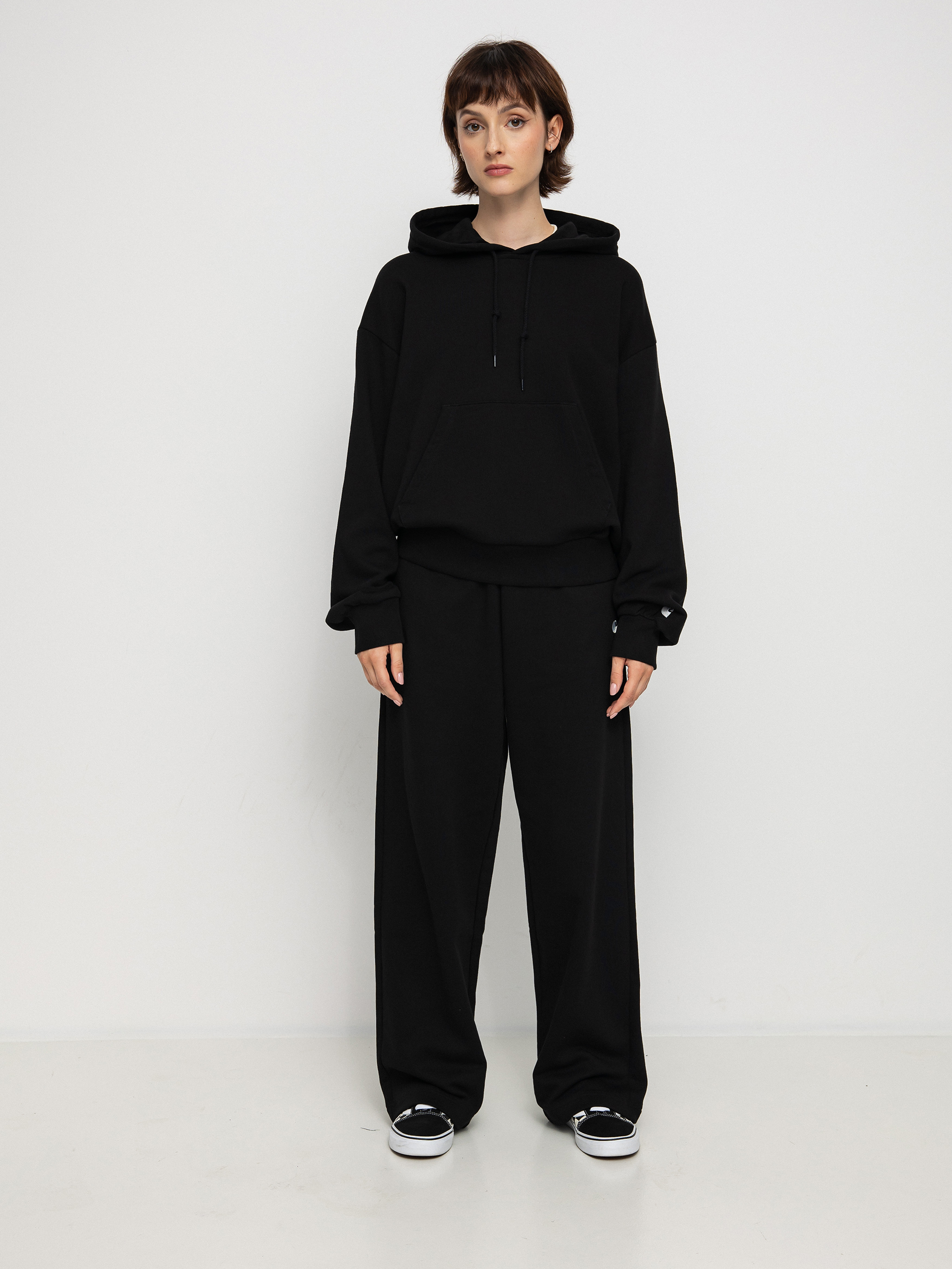 Carhartt WIP Casey HD Kapucnis pulóver Wmn (black/silver)