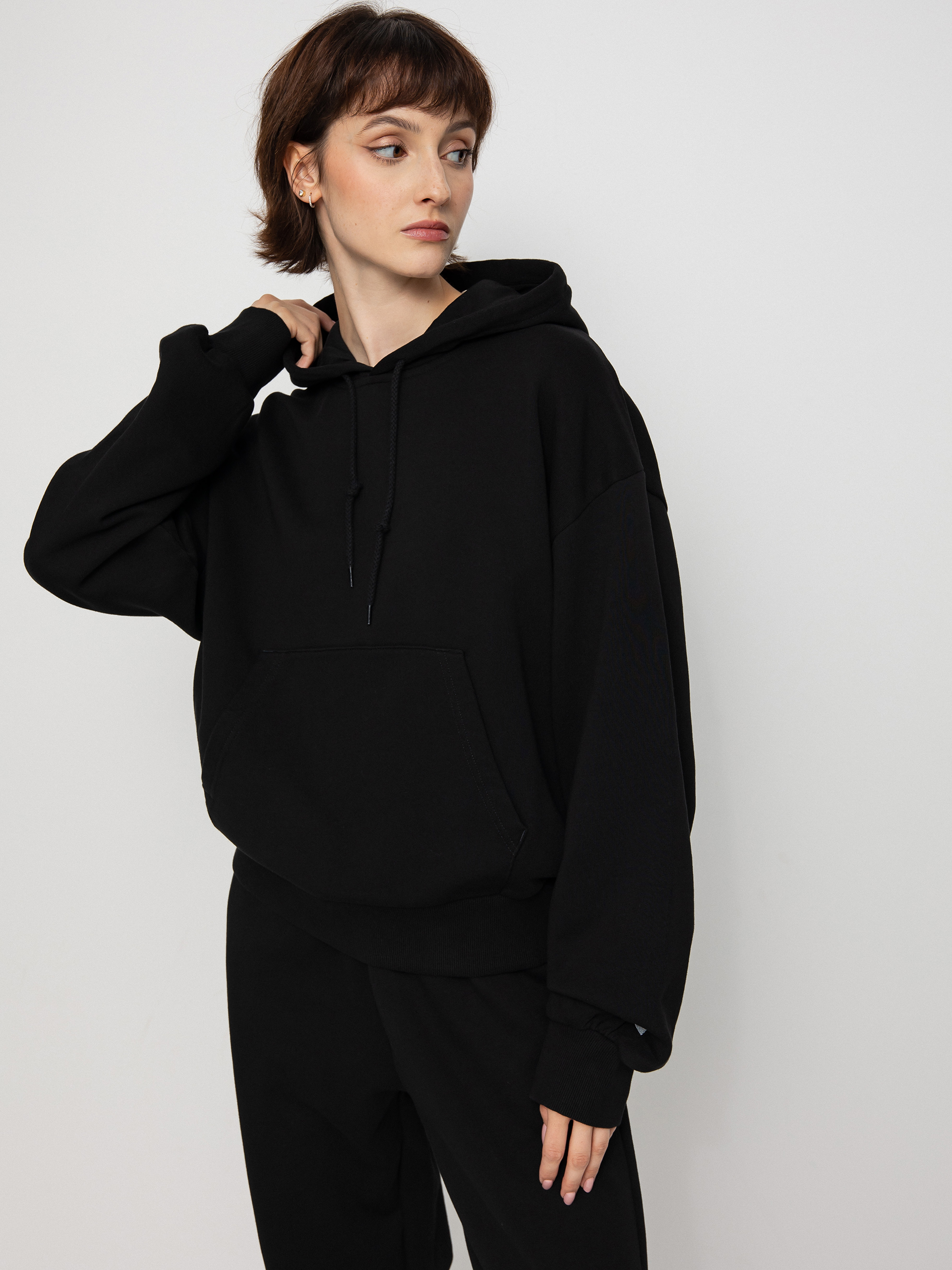 Carhartt WIP Casey HD Kapucnis pulóver Wmn (black/silver)