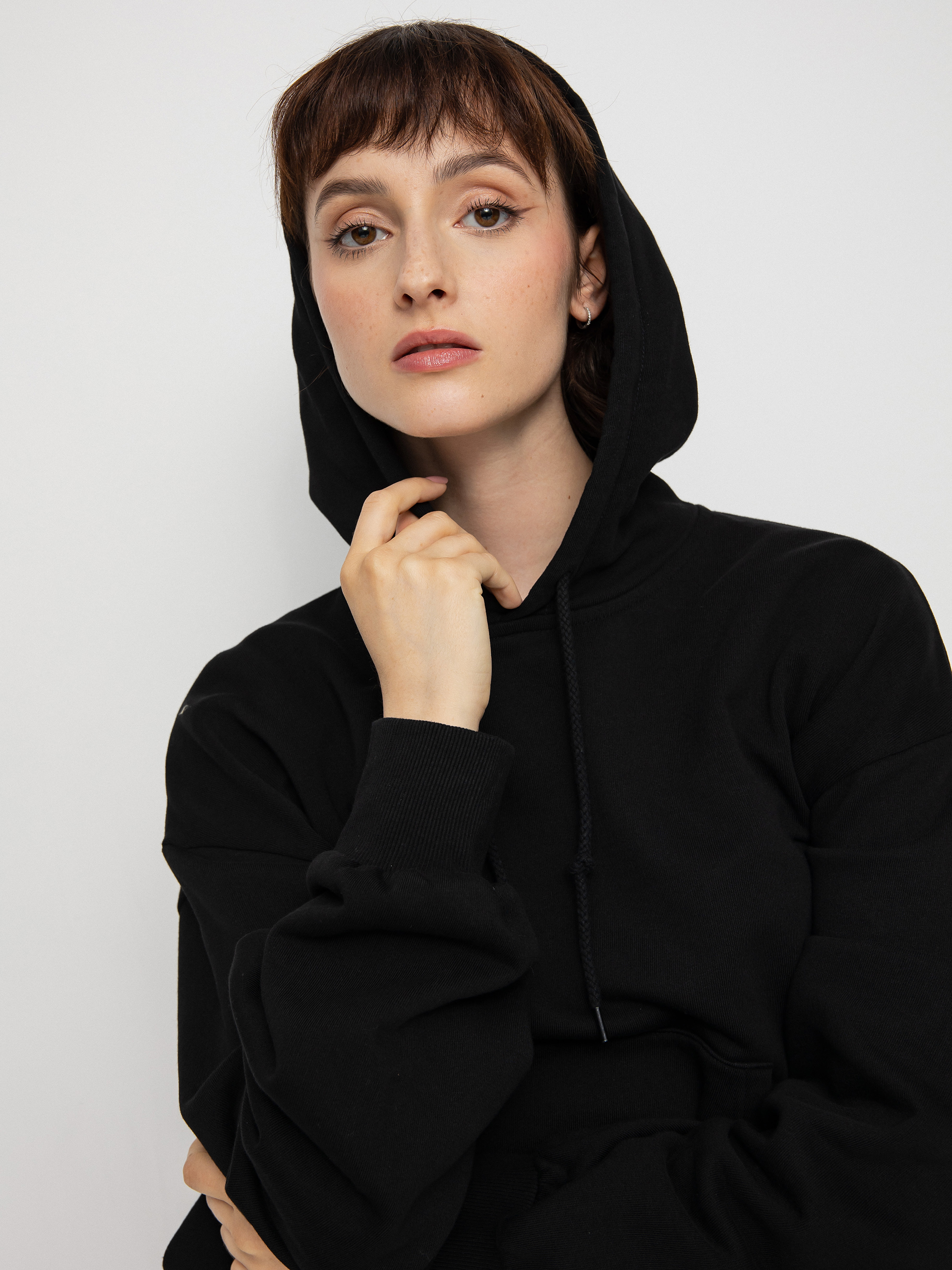 Carhartt WIP Casey HD Kapucnis pulóver Wmn (black/silver)