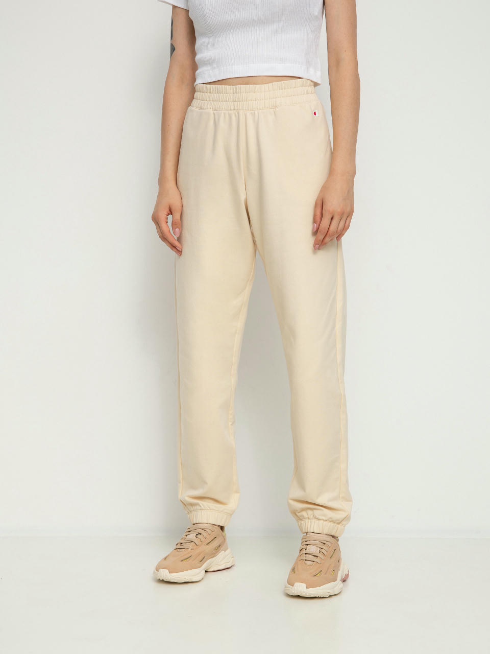 Champion Legacy Elastic Cuff Pants 115929 Kisnadrág Wmn (cha)