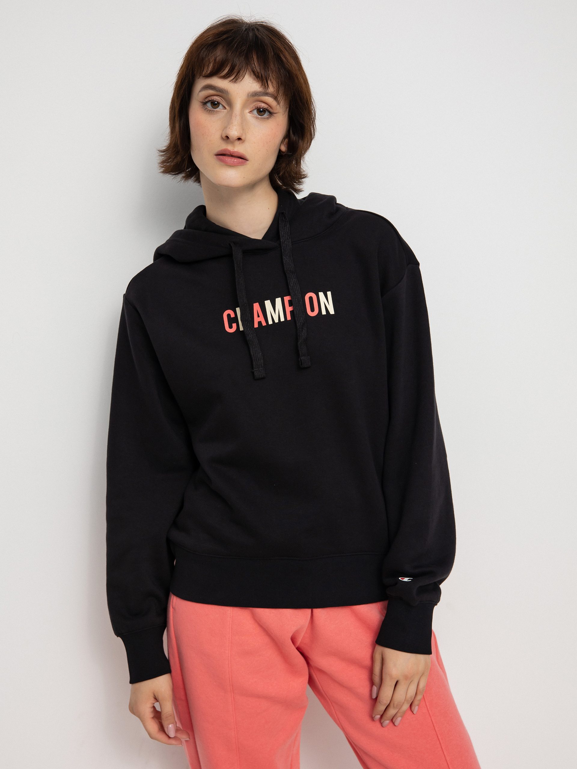 Champion Legacy Hooded Sweatshirt 115991 HD Kapucnis pulóver Wmn (nbk)