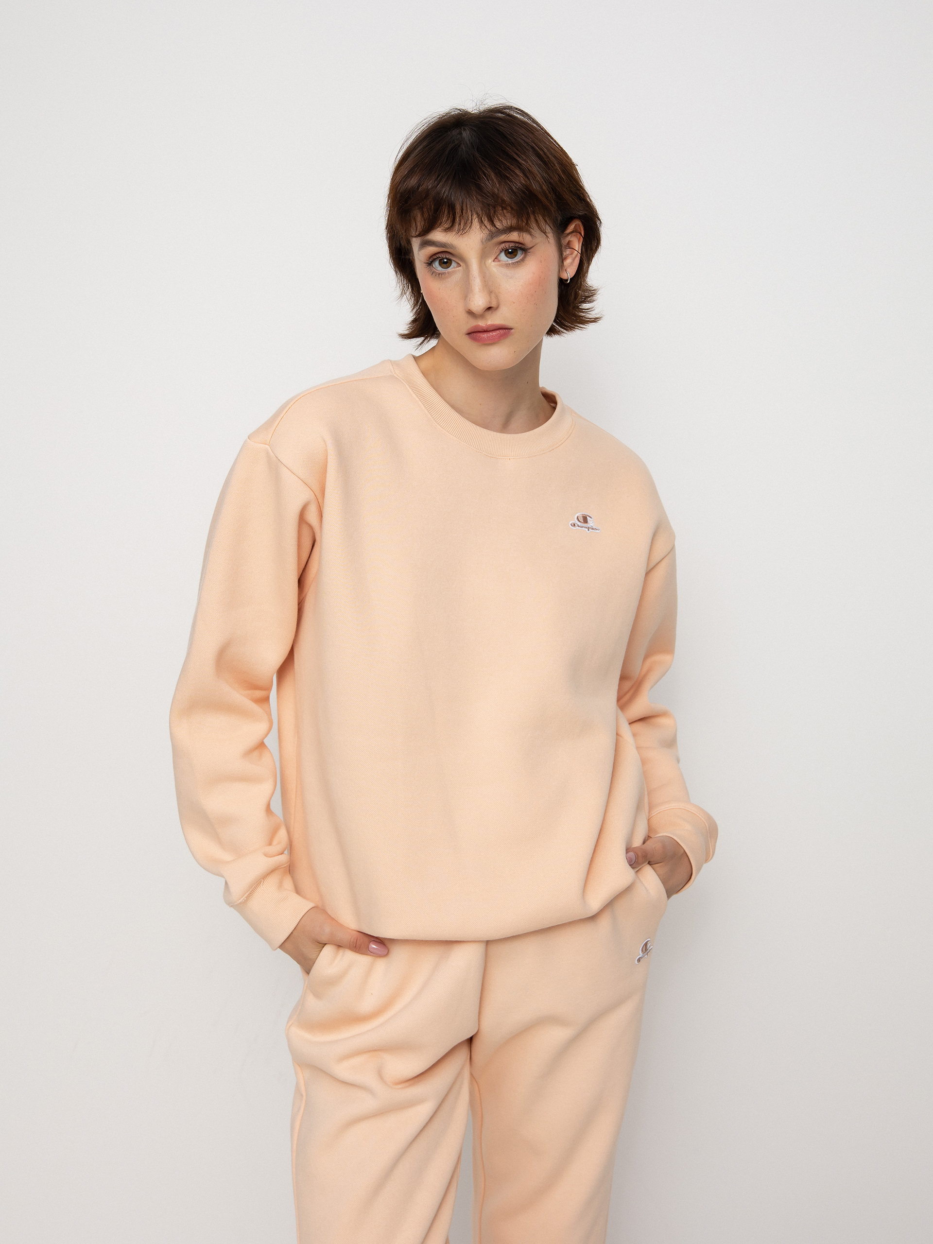 Champion Crewneck Sweatshirt 115483 Pulóver Wmn (spv)