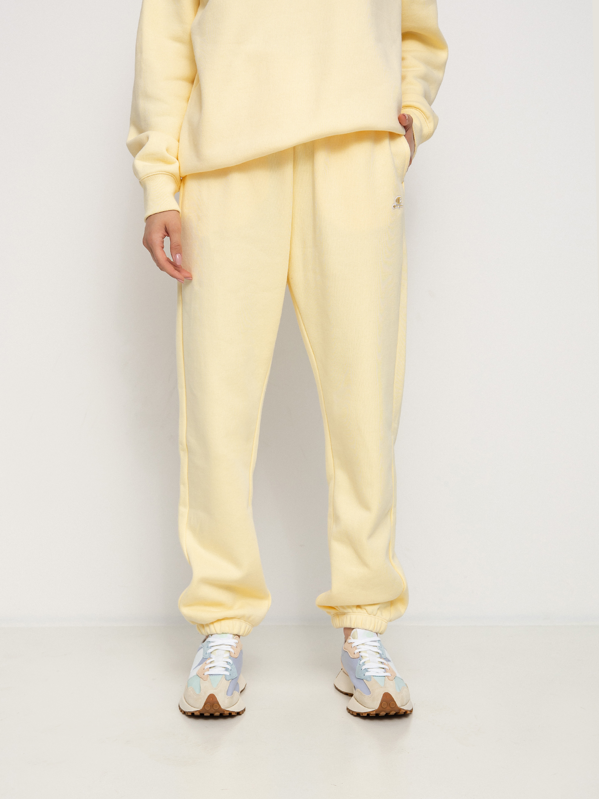 Champion Elastic Cuff Pants 115487 Kisnadrág Wmn (flan)