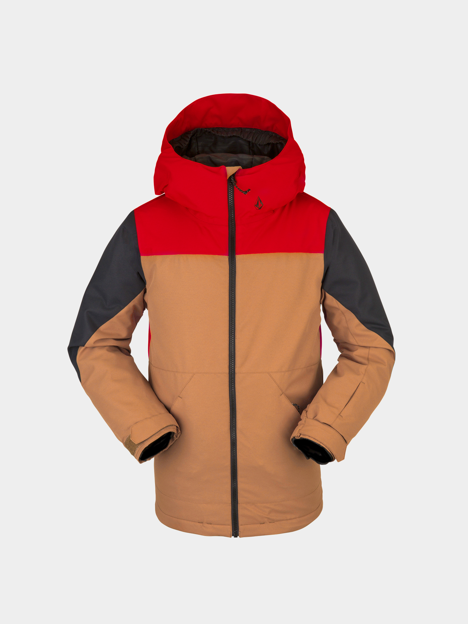 Volcom Vernon Ins JR Snowboard dzseki (red)