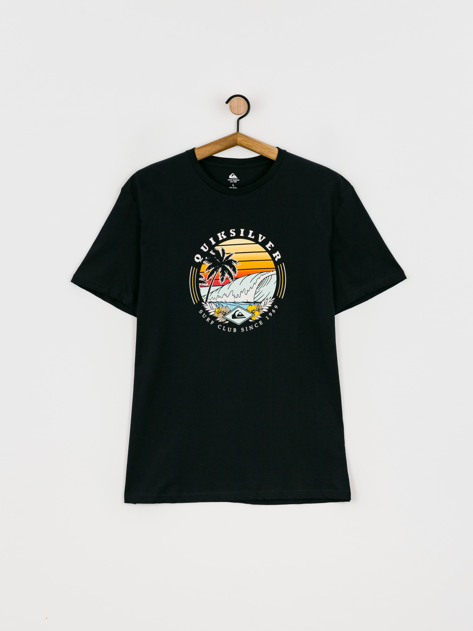 Quiksilver Qs Surf Club póló (black)