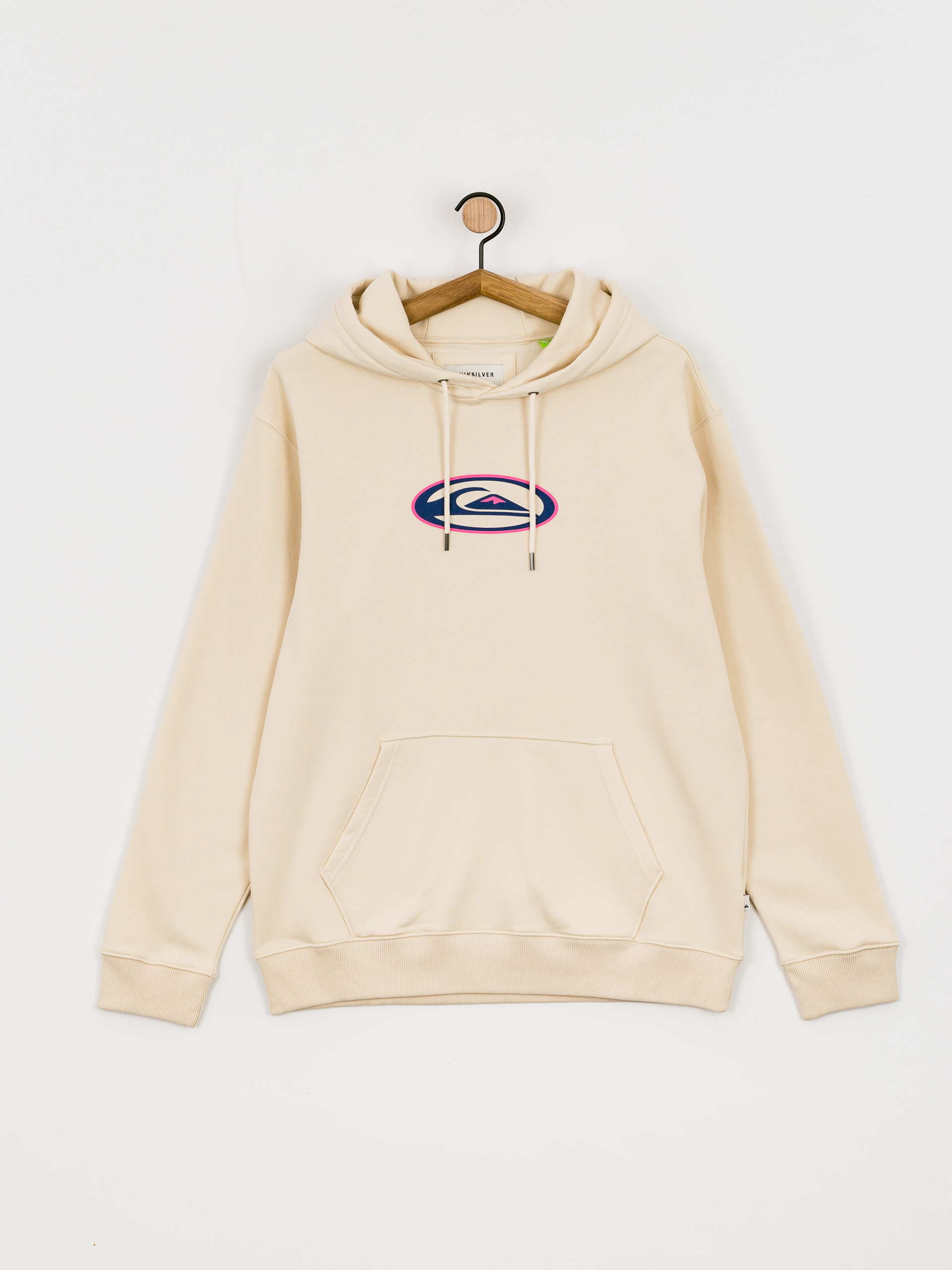 Quiksilver Heritage Oval Logo HD Pulóver (birch)