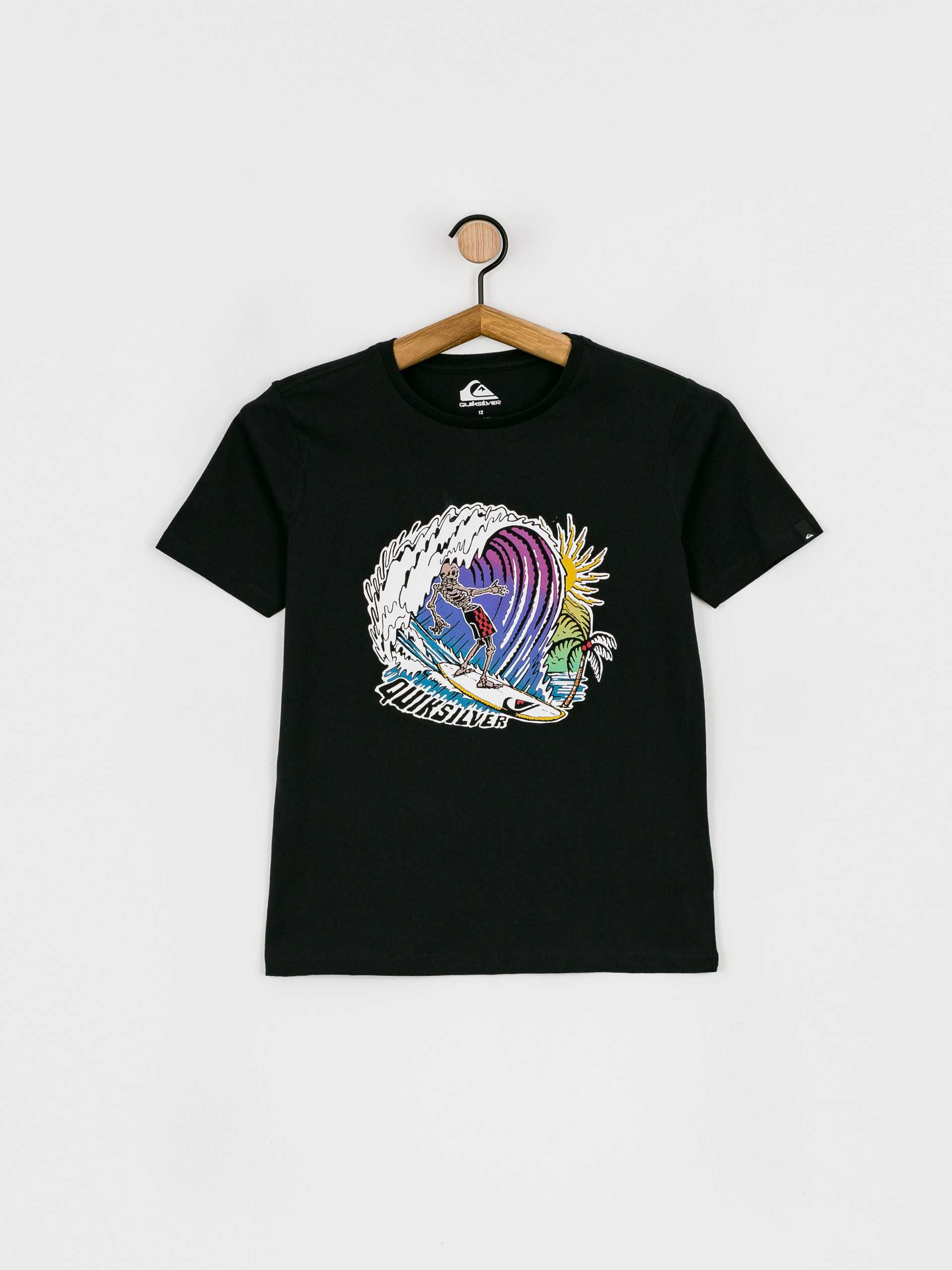 Quiksilver Thebarrel JR póló (black)