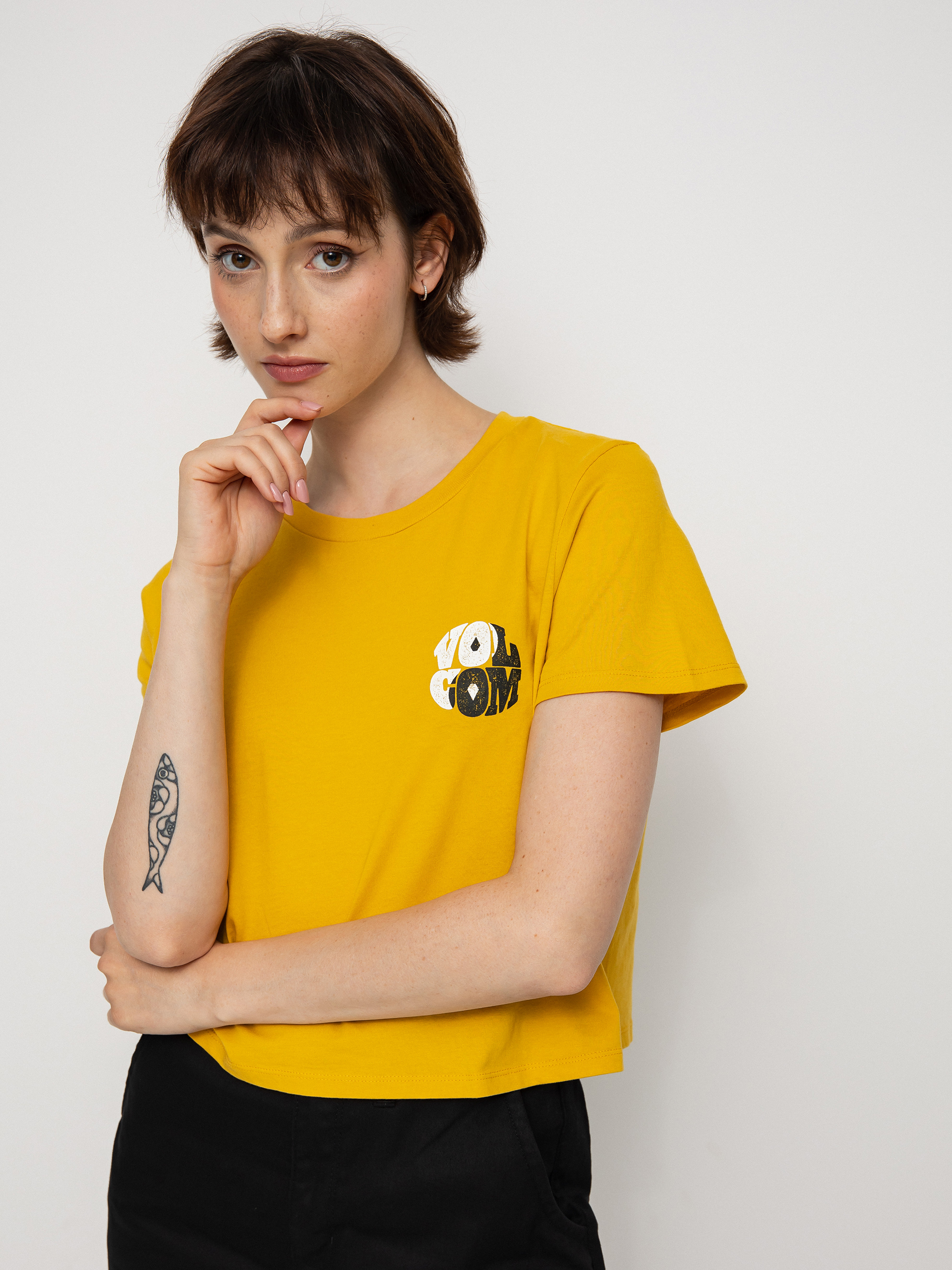 Volcom Stone Yang Wmn Ujjatlan felső (sunrise)