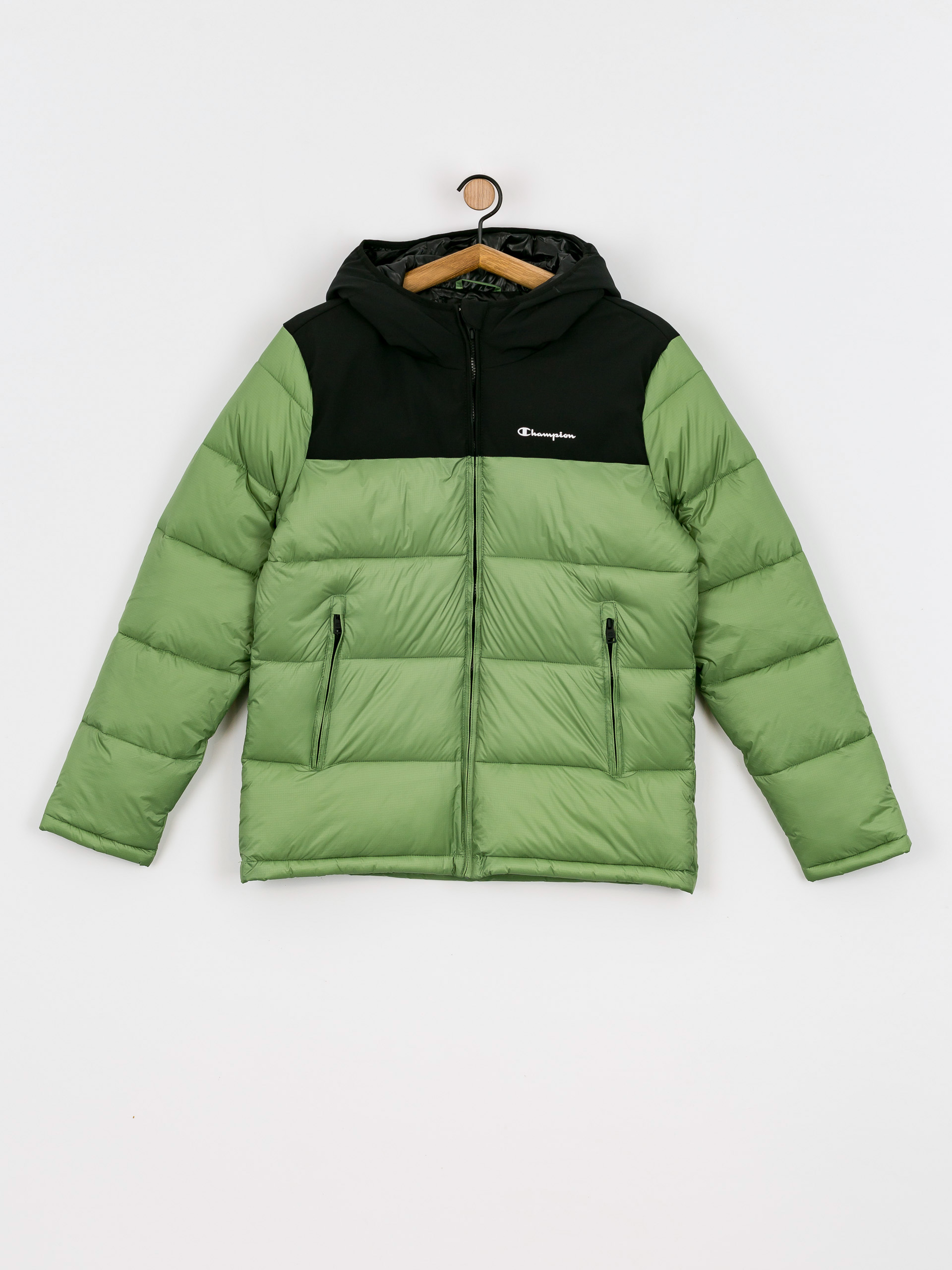 Champion Legacy Hooded Jacket 218080 Dzseki (sgr/nbk)