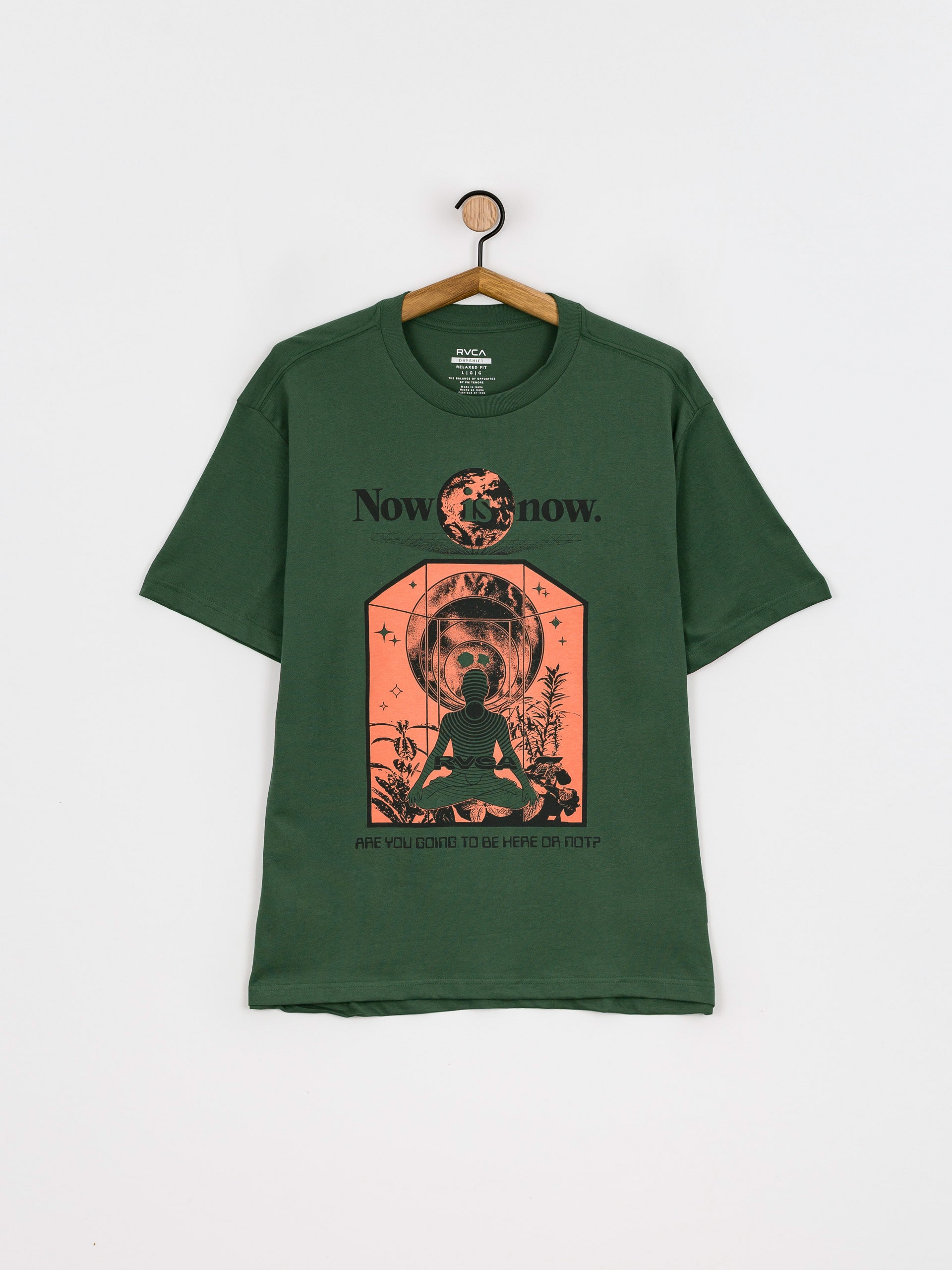 RVCA Now Is Now póló (forest)