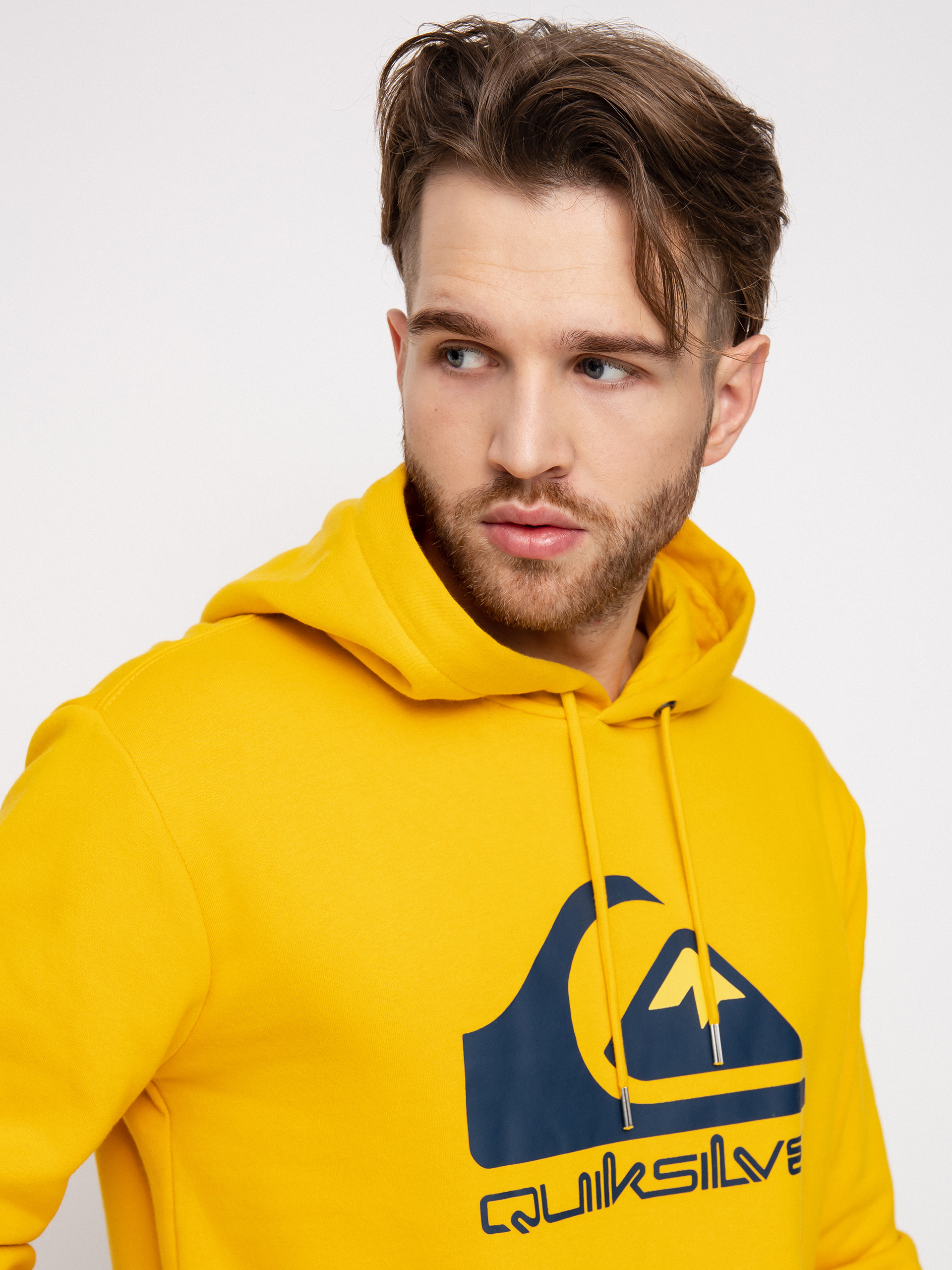 Quiksilver Big Logo HD Kapucnis pulóver (golden rod)