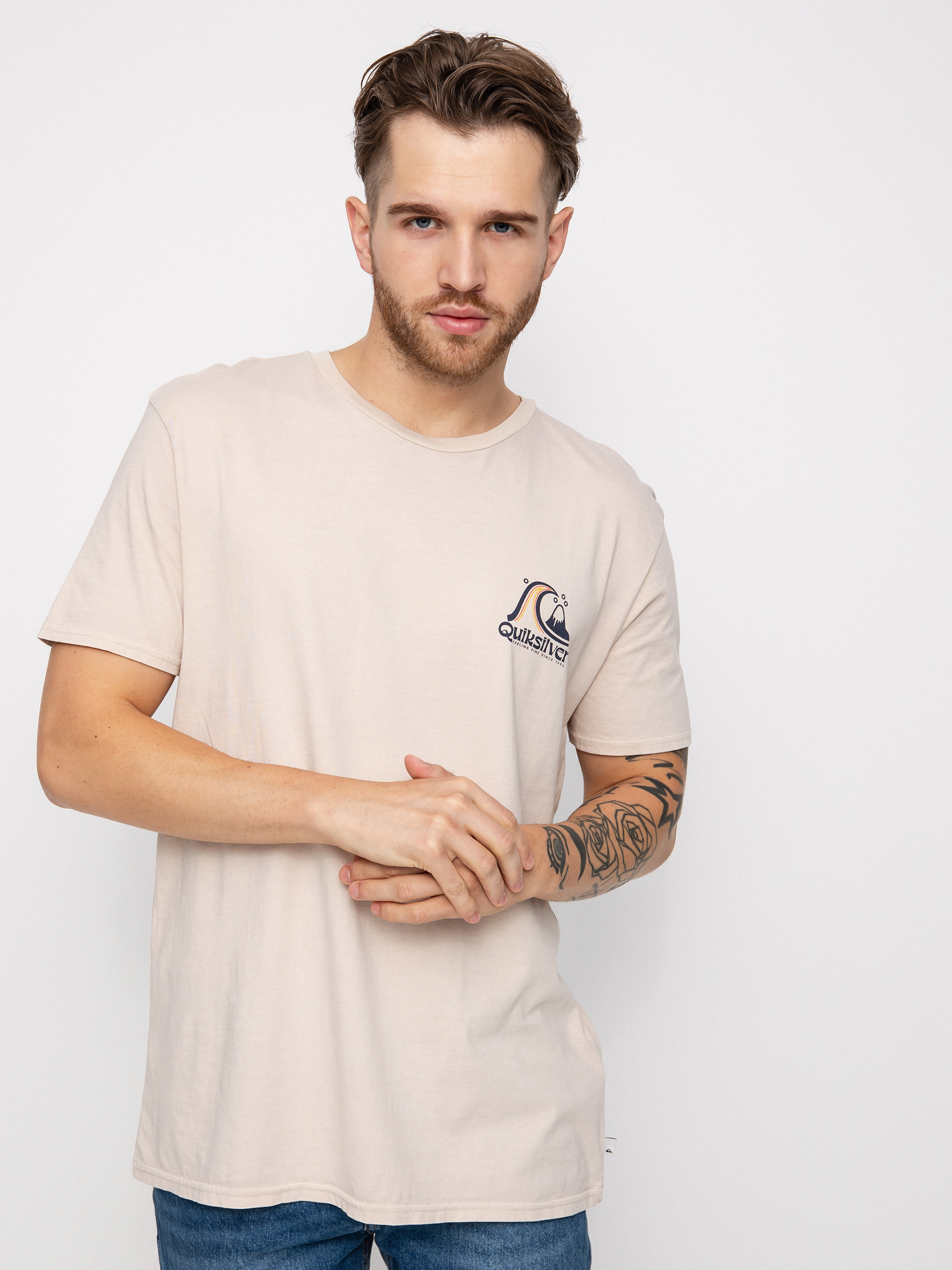 Quiksilver Rolling Circle póló (birch)
