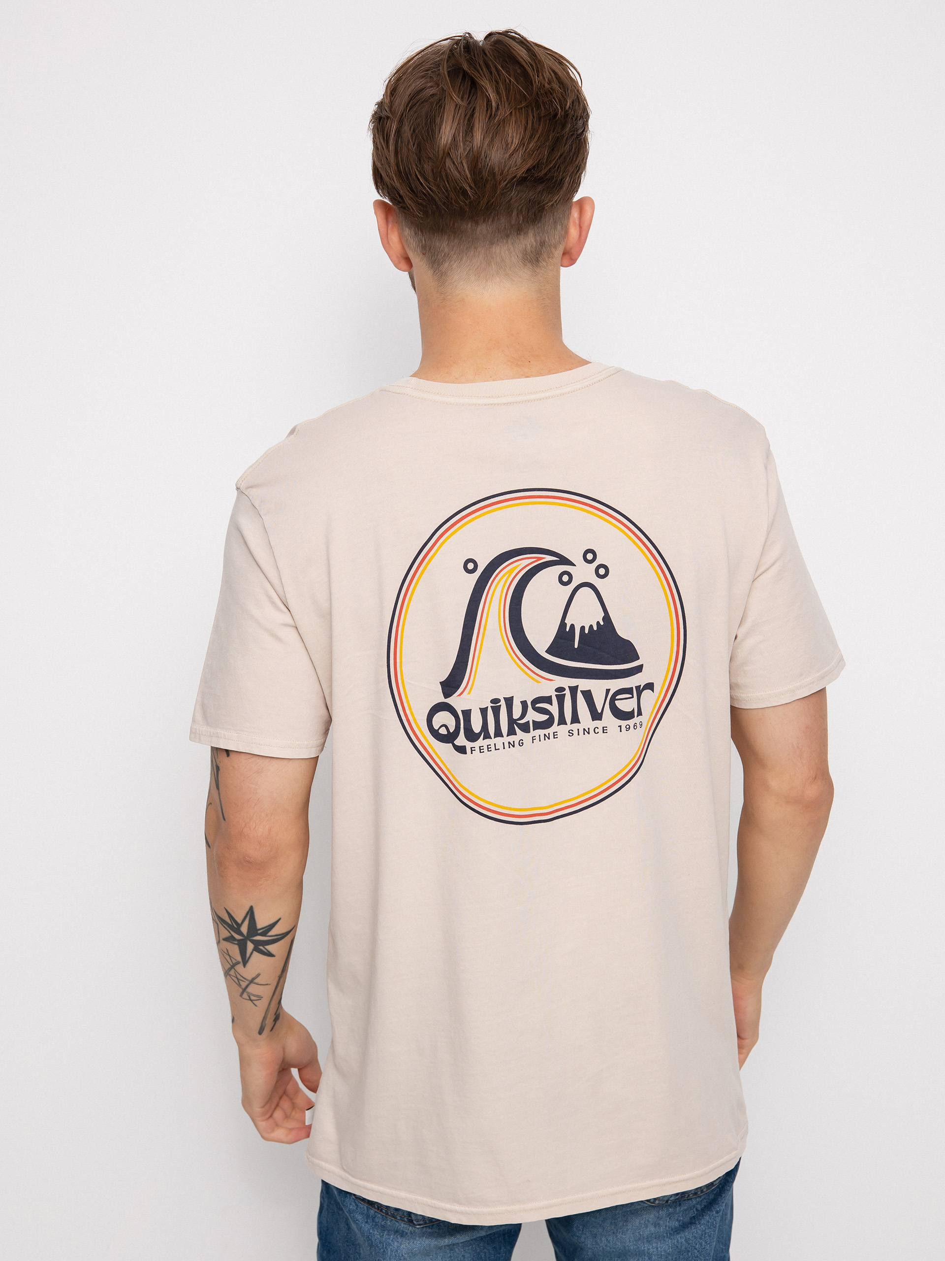 Quiksilver Rolling Circle póló (birch)