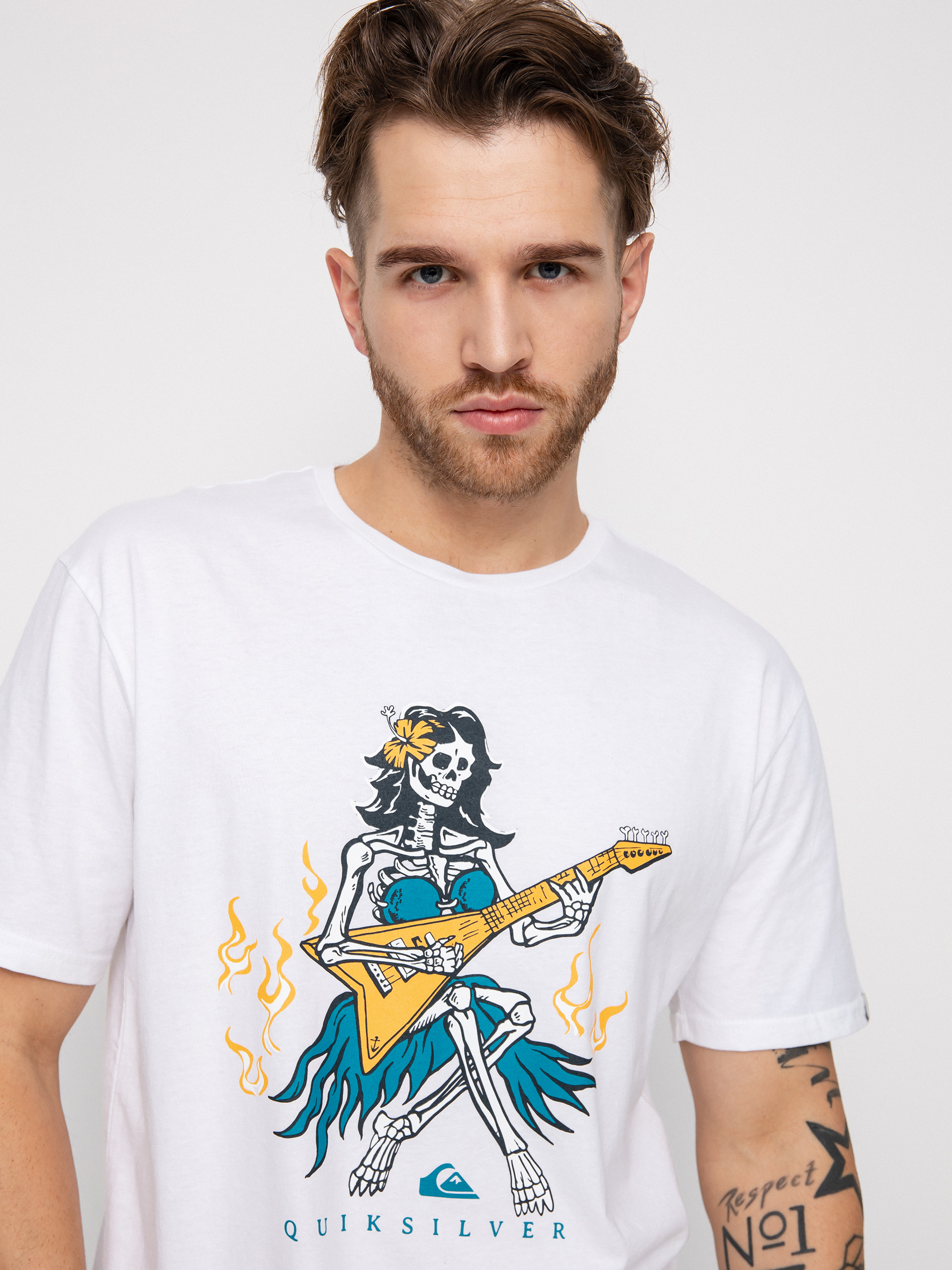 Quiksilver Hot Motion póló (white)