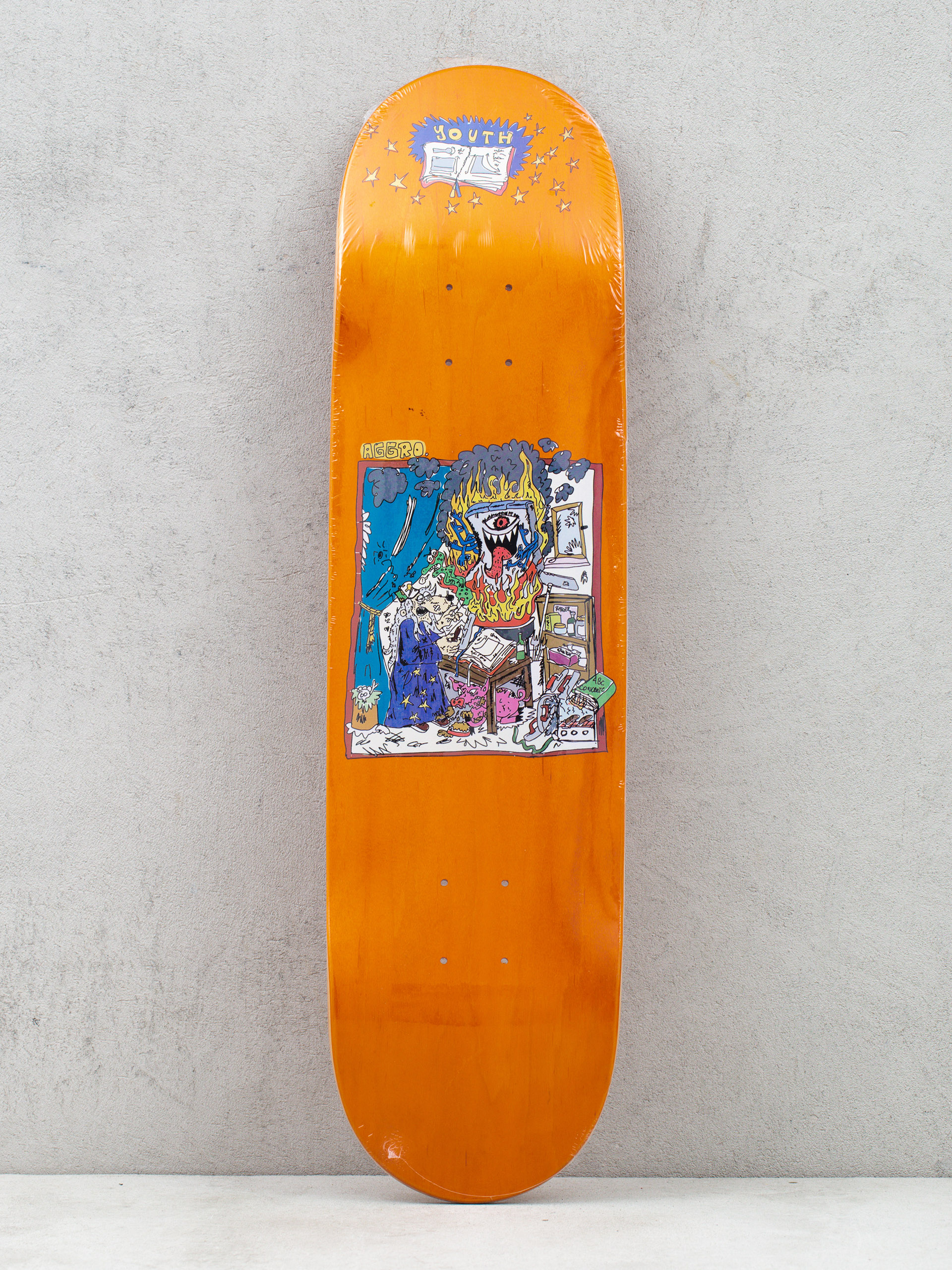 Youth Skateboards Wizard Gördeszka lap (orange)