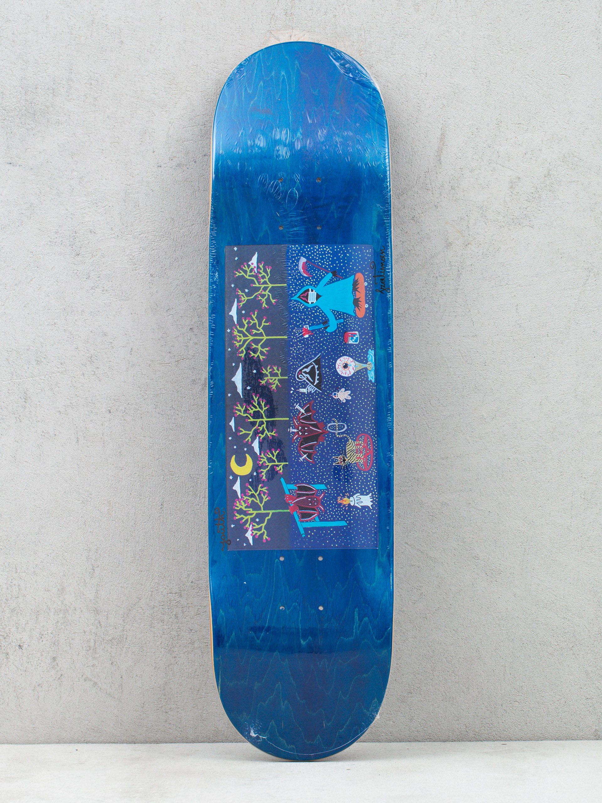 Youth Skateboards X Szati Vaccine Gördeszka lap (navy)