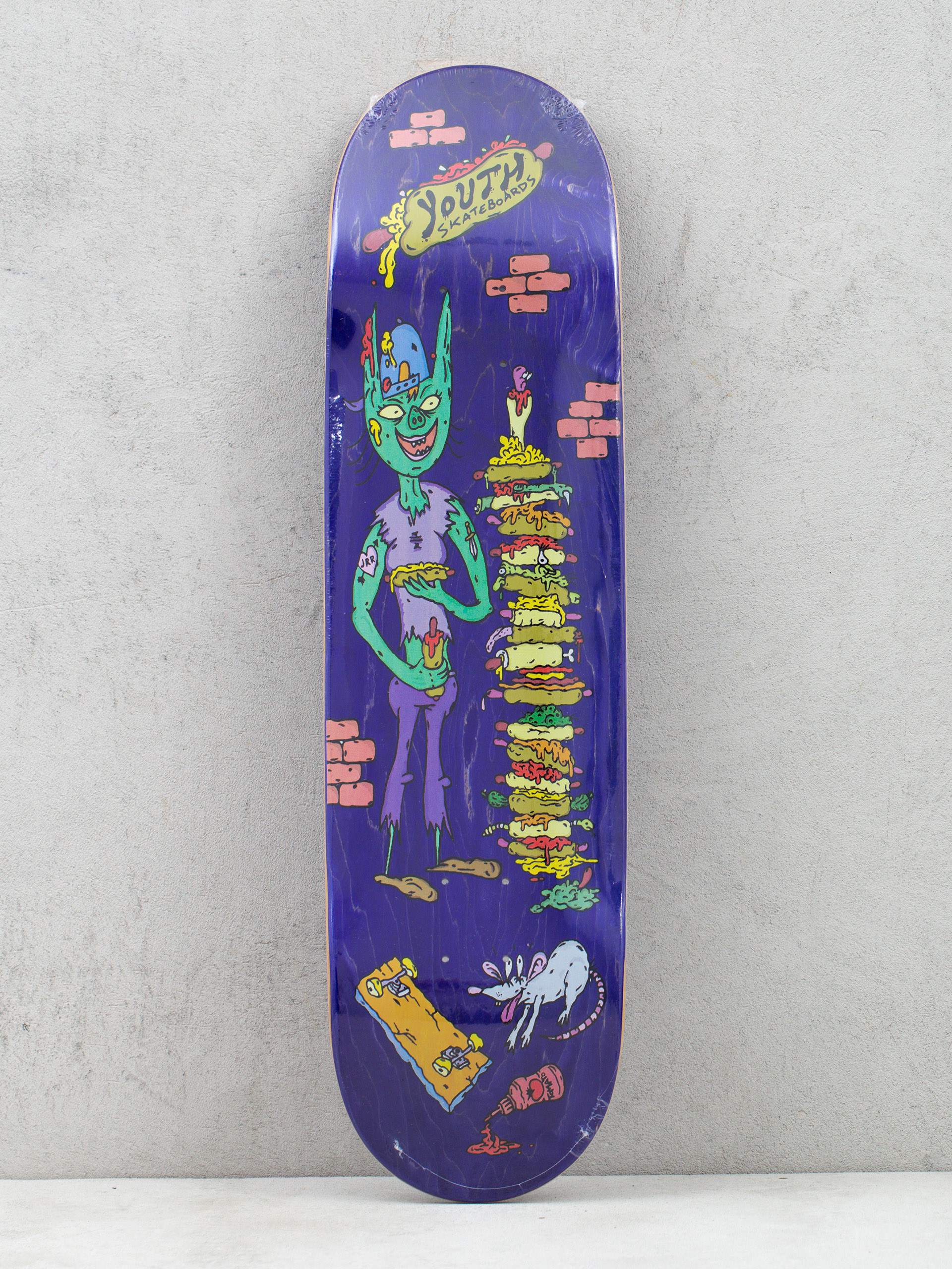 Youth Skateboards X Bummers Hot Dog Gördeszka lap (navy)