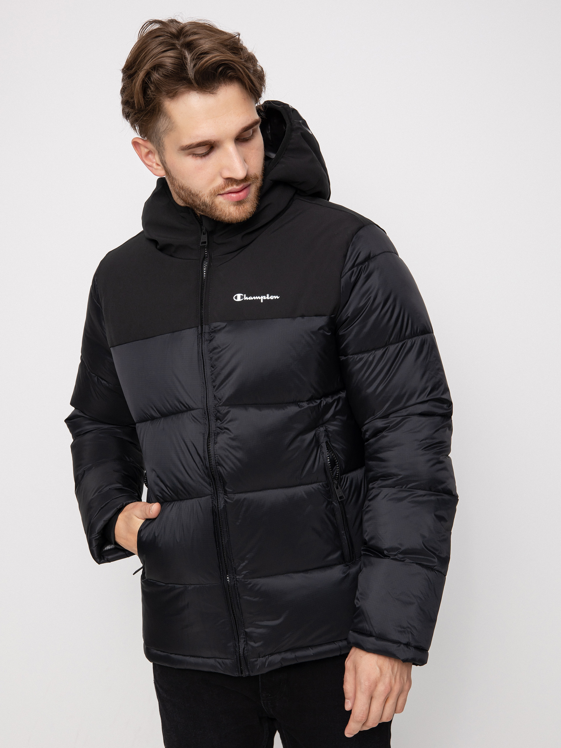 Champion Legacy Hooded Jacket 218080 Dzseki (nbk/nbk)