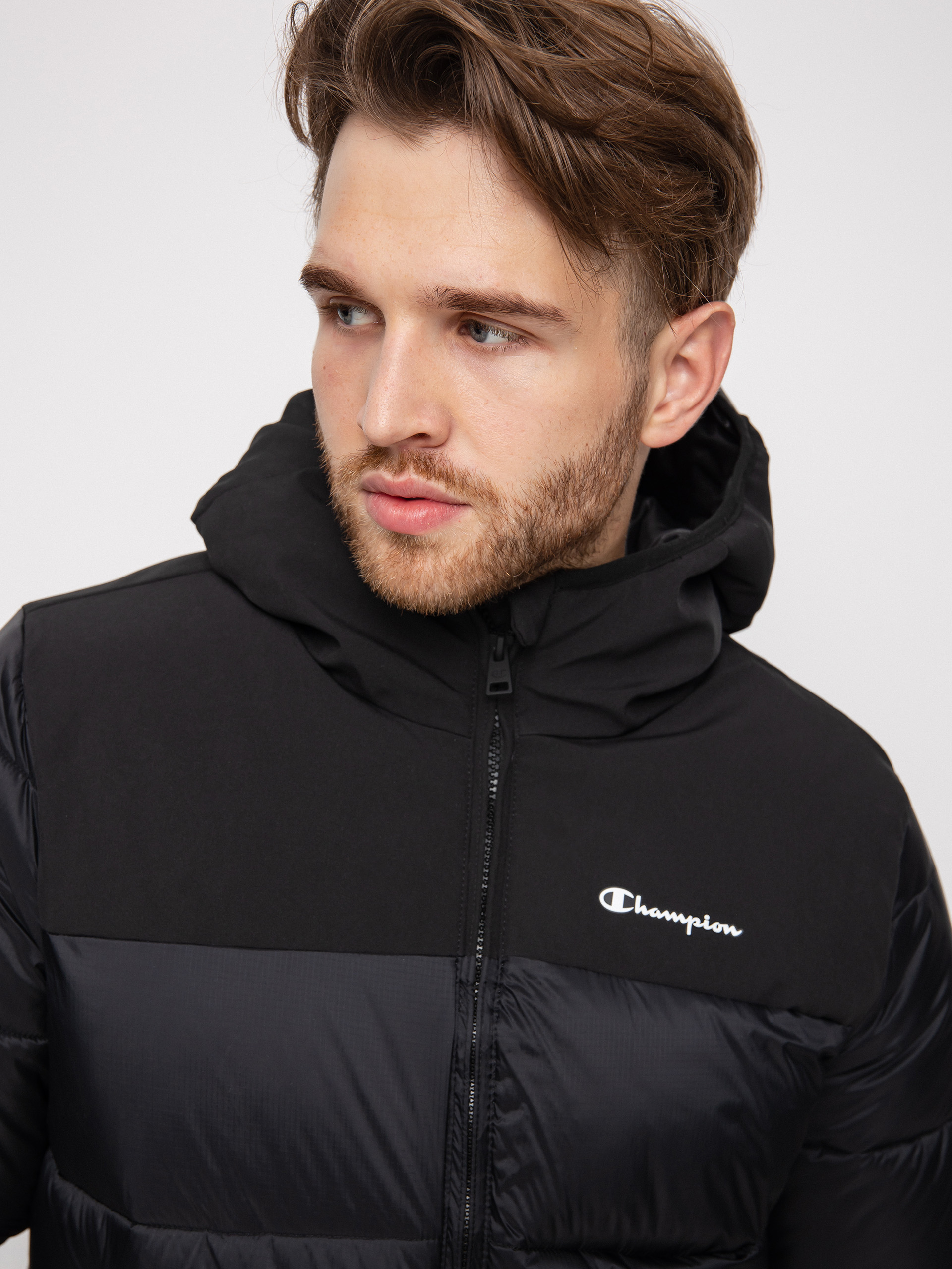 Champion Legacy Hooded Jacket 218080 Dzseki (nbk/nbk)
