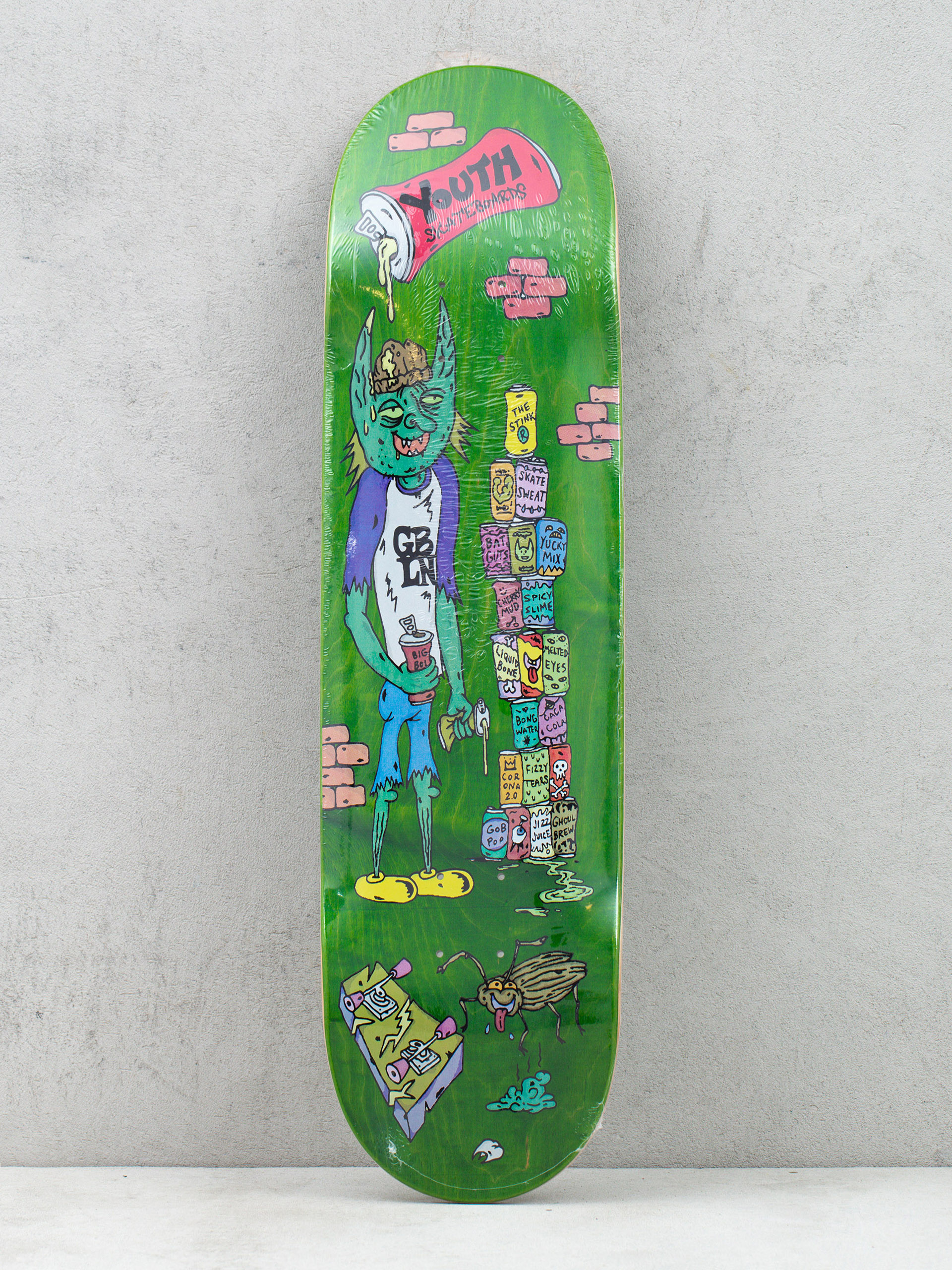 Youth Skateboards X Bummers Coke Gördeszka lap (green)