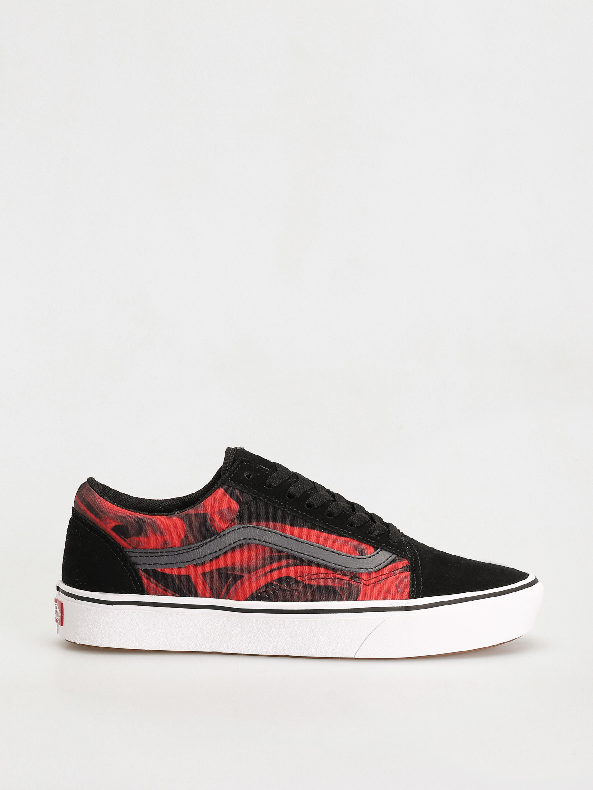 Vans Comfycush Old Skool Cipők (after dark black/red)