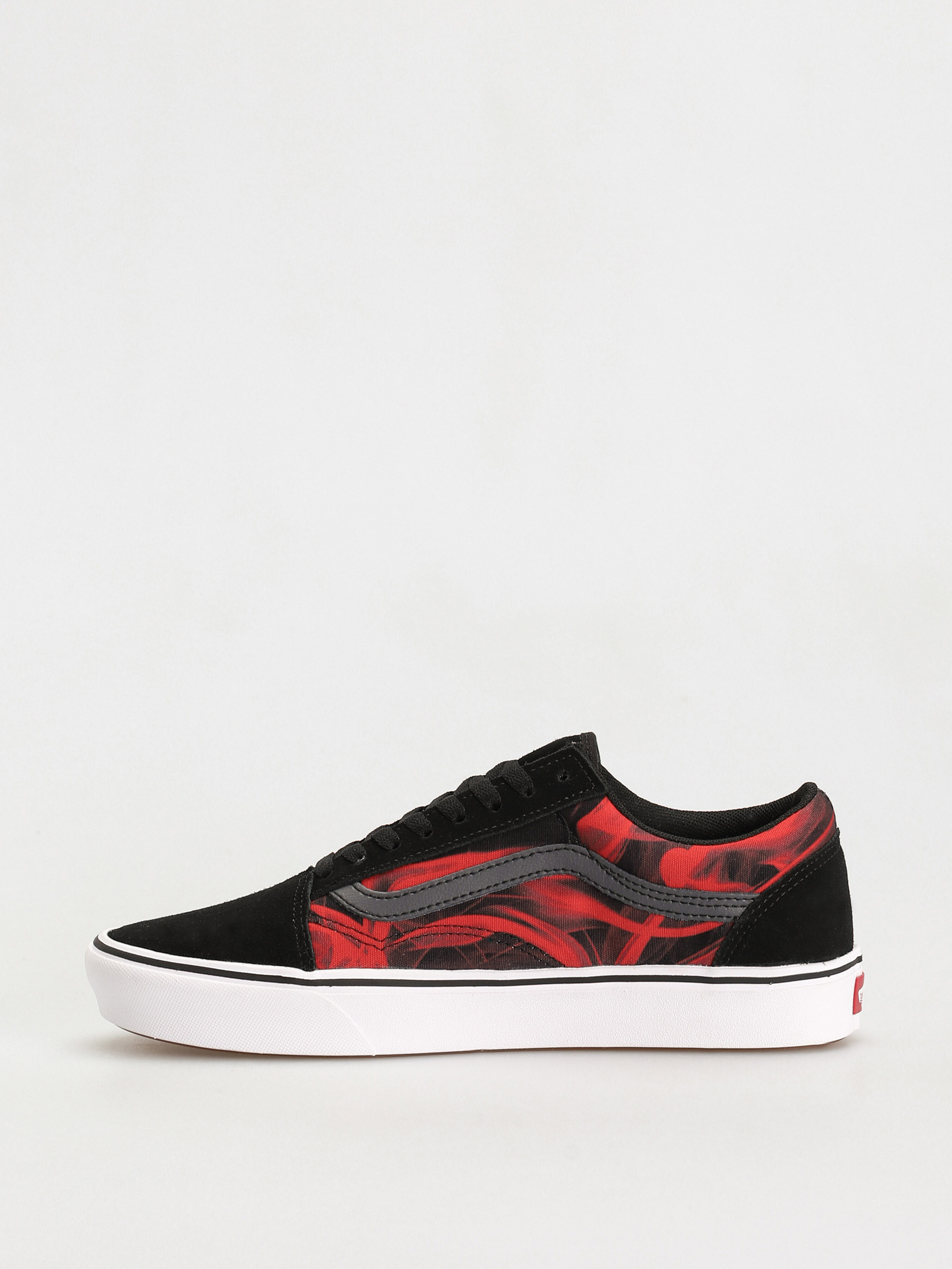 Vans Comfycush Old Skool Cipők (after dark black/red)