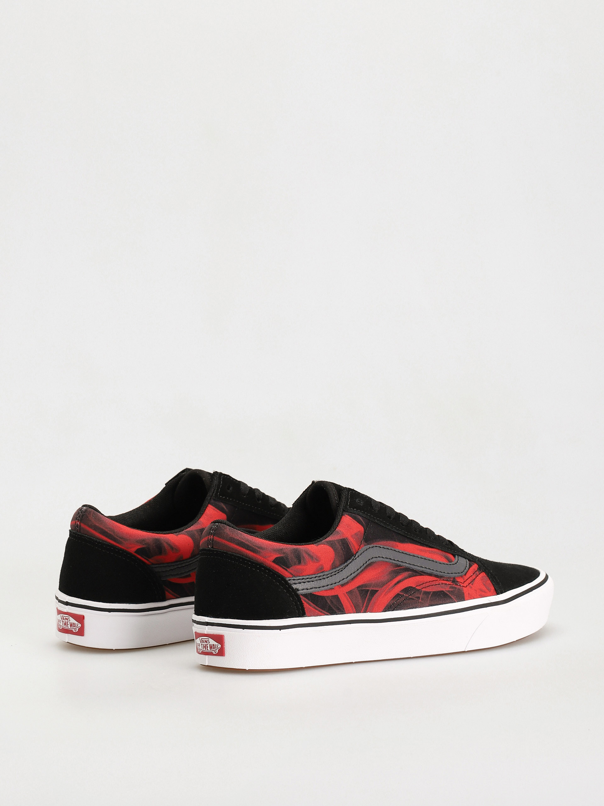 Vans Comfycush Old Skool Cipők (after dark black/red)