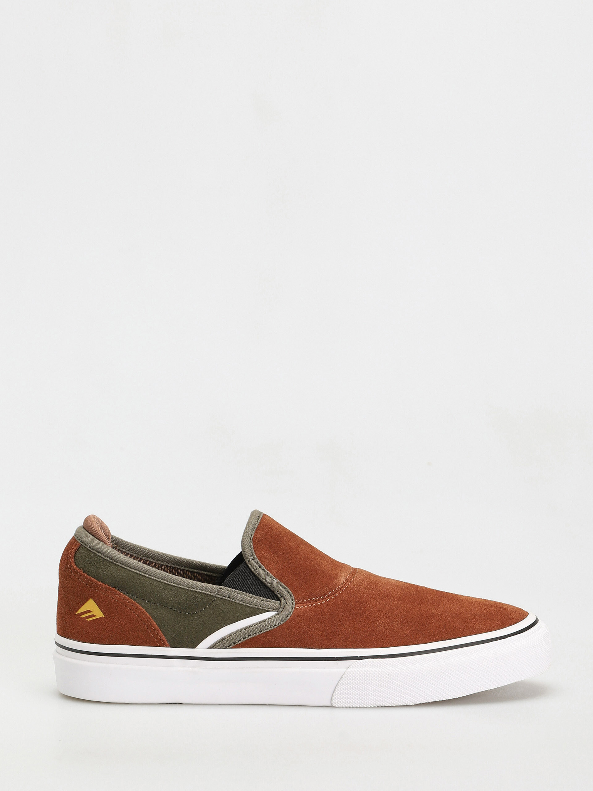 Emerica Wino G6 Slip On Cipők (brown/green)