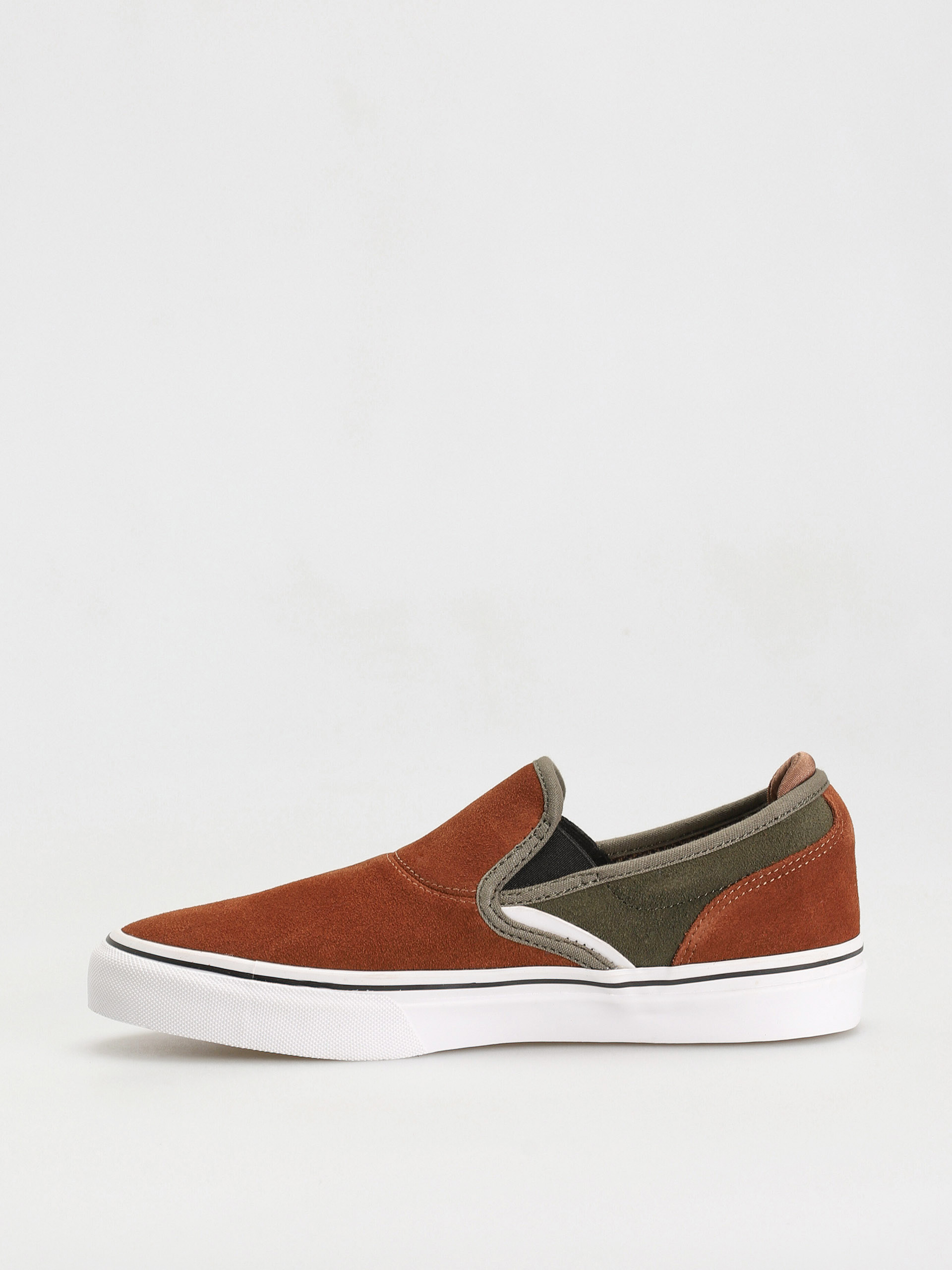 Emerica Wino G6 Slip On Cipők (brown/green)