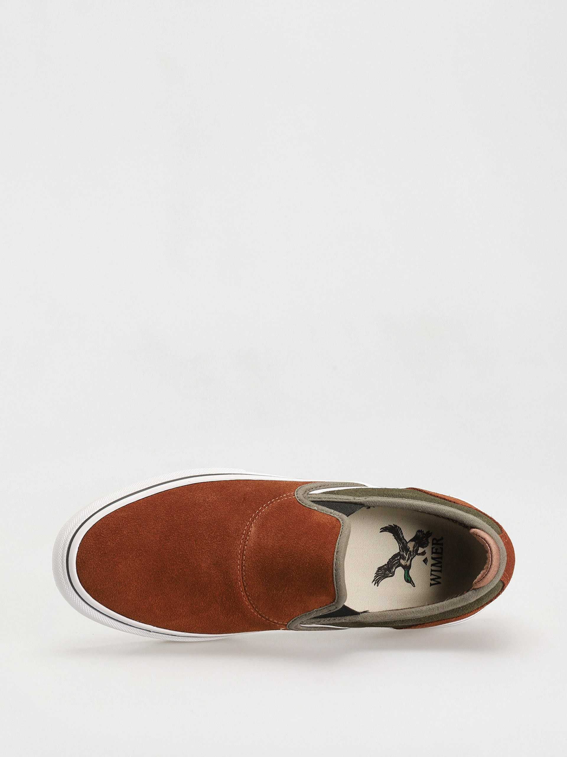 Emerica Wino G6 Slip On Cipők (brown/green)