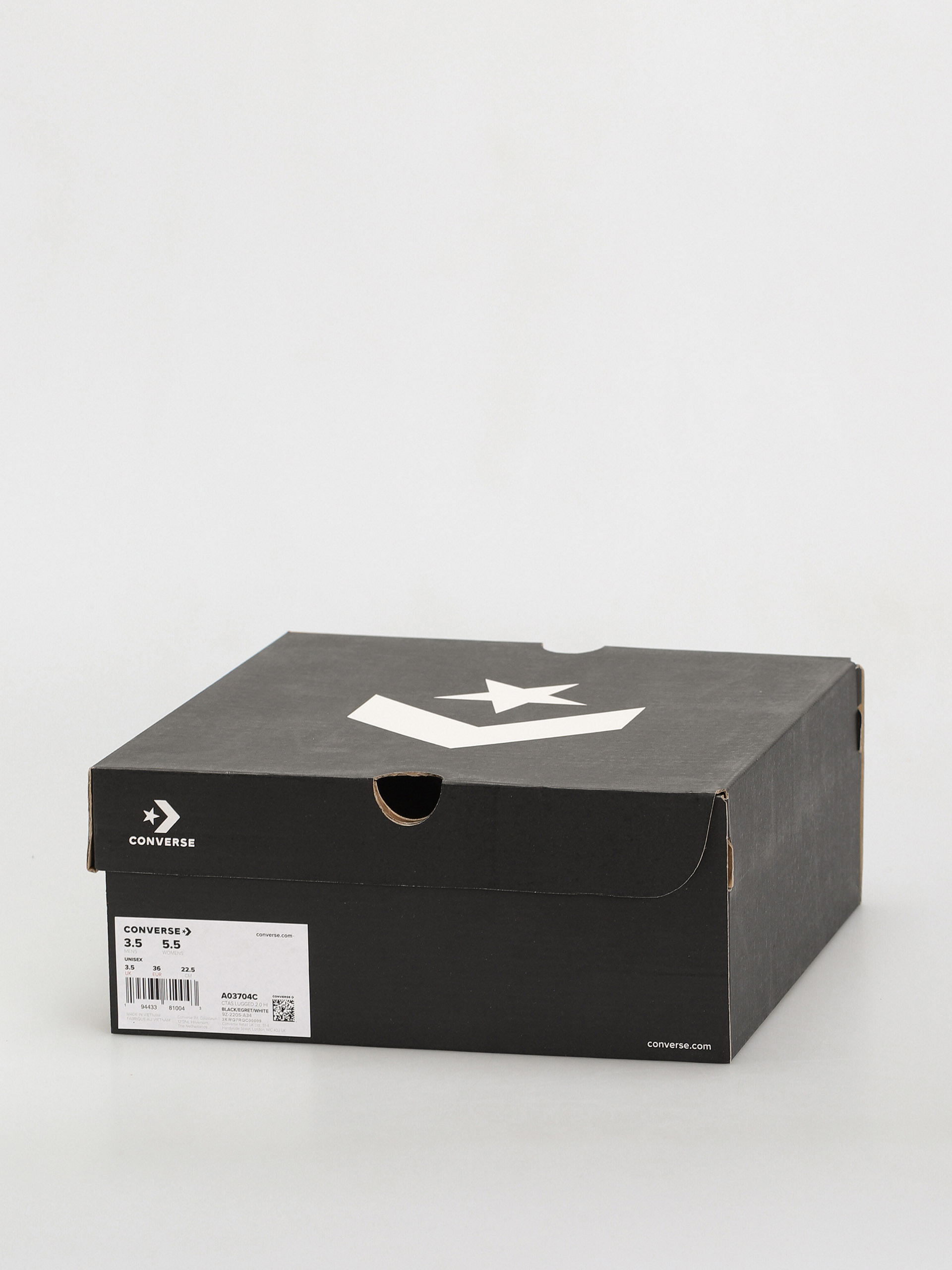 Converse Chuck Taylor All Star Lugged 2.0 Hi Cipők (black/egret/white)