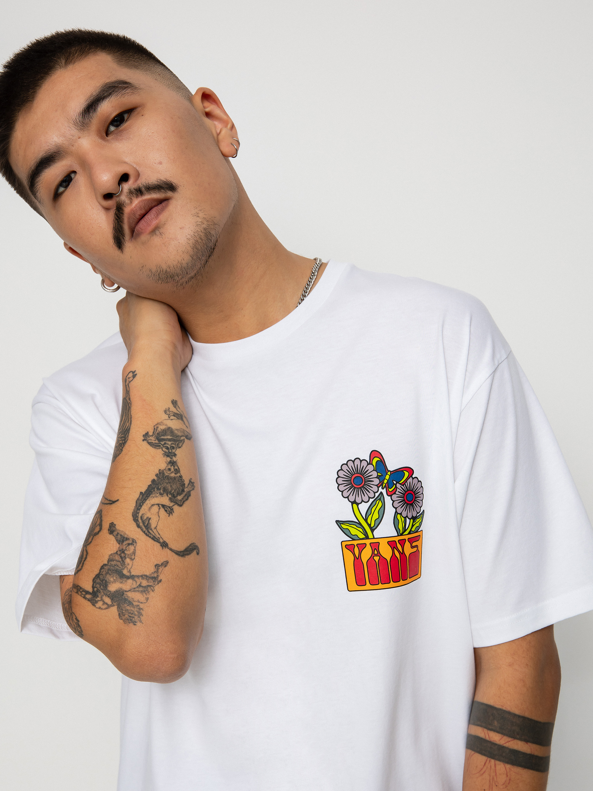 Vans Vibin póló (white)