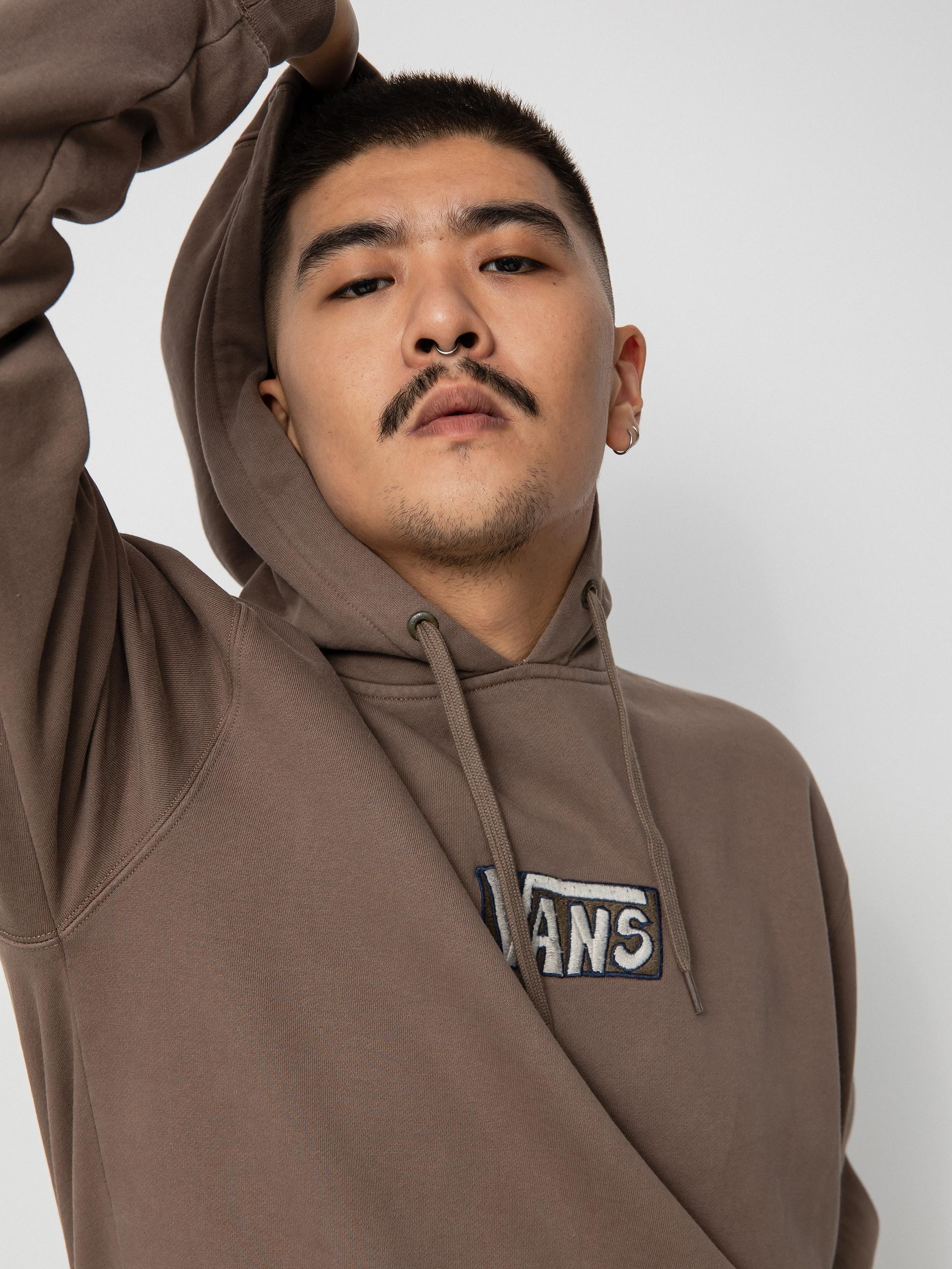 Vans Seasonal Color Vintage Wash HD Kapucnis pulóver (canteen)