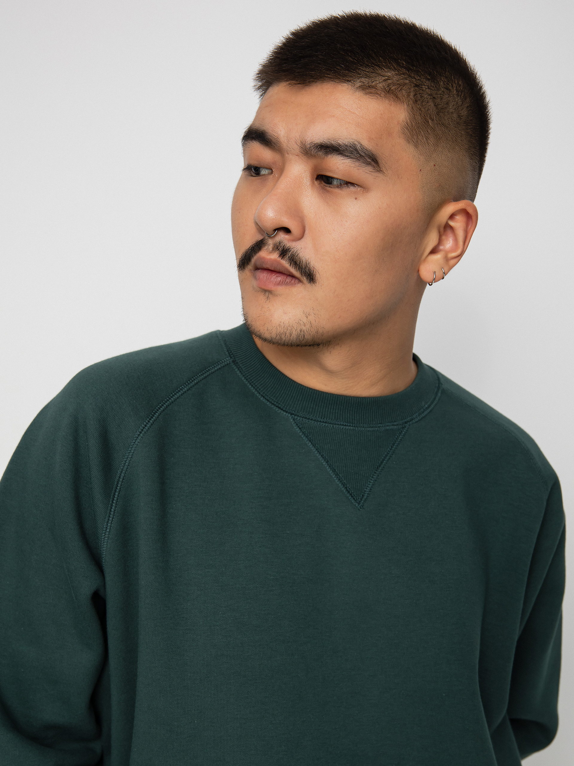 Carhartt WIP Chase Pulóver (juniper/gold)