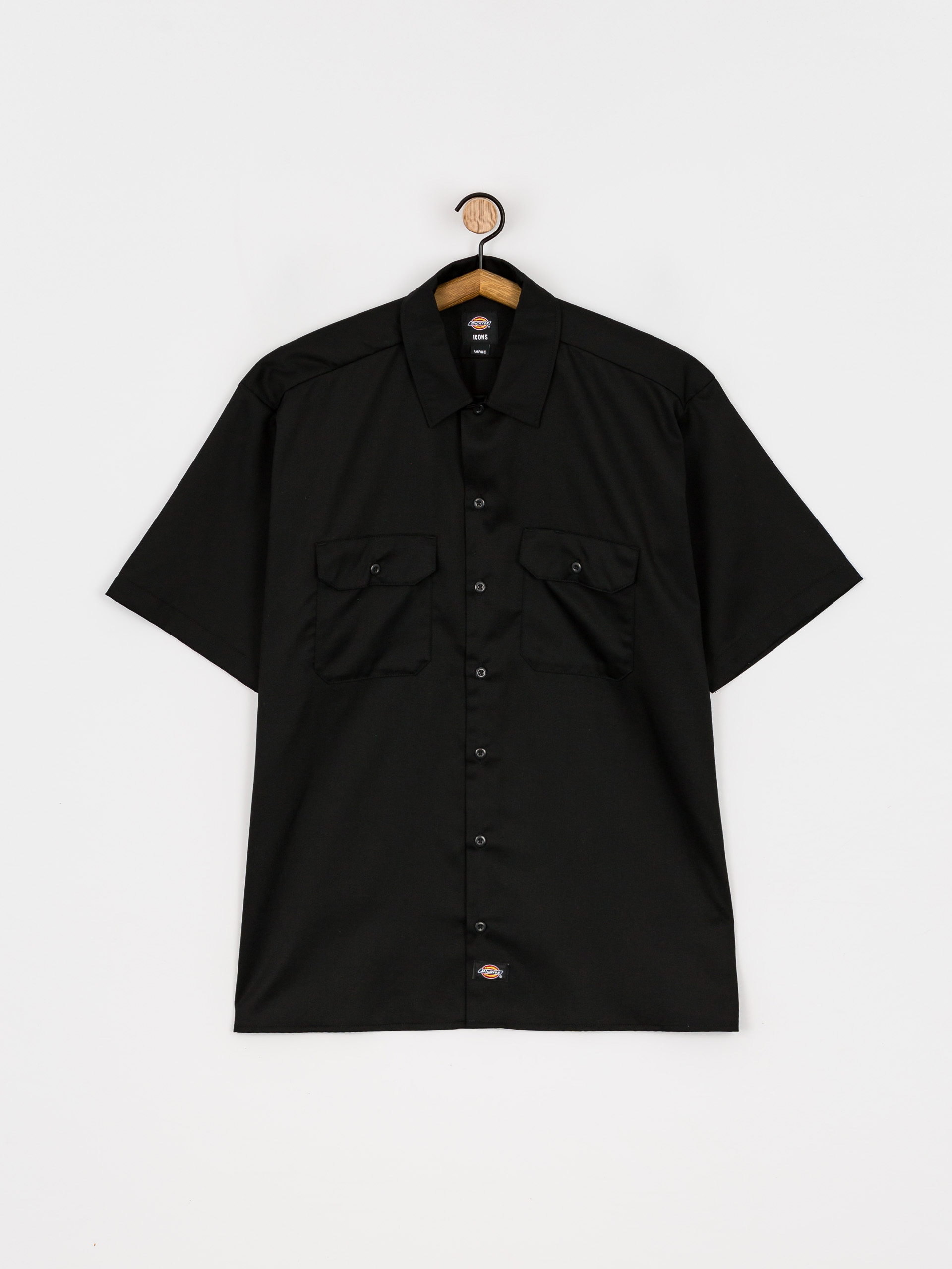 Dickies Work Shirt Ing (black)