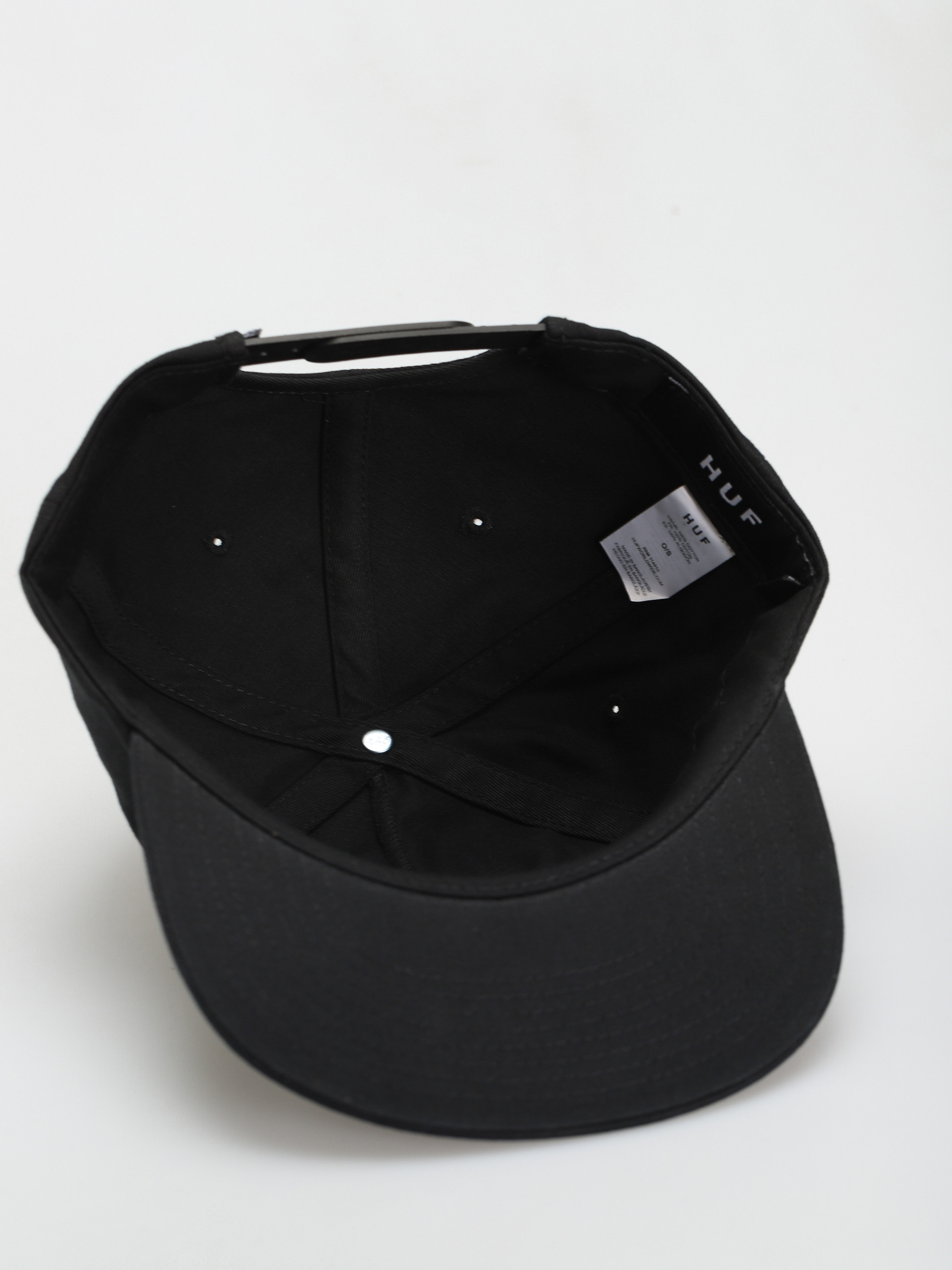 HUF Essentials Unstructured Triple Triangle Baseball sapka (black)