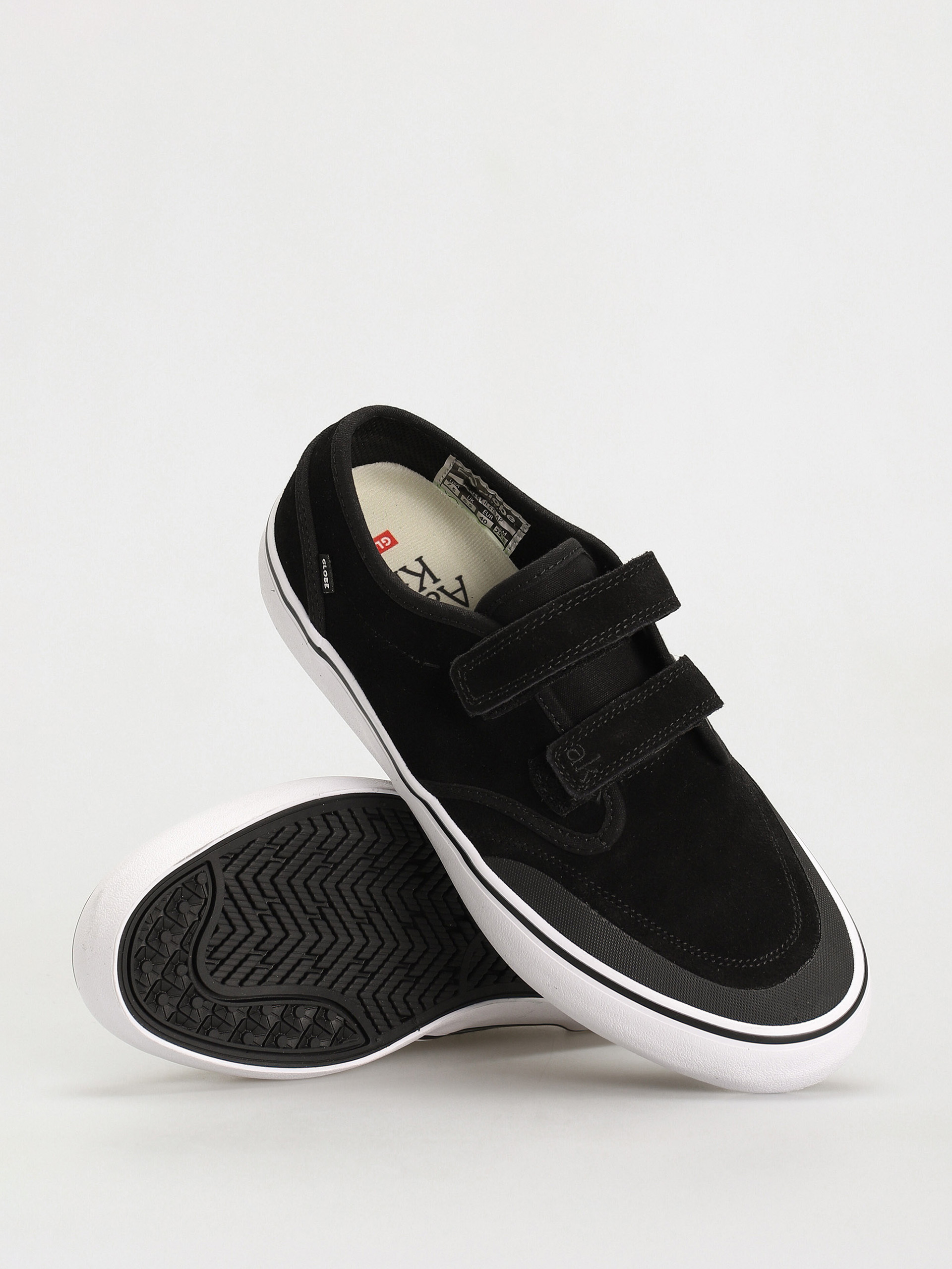 Globe Motley II Strap Cipők (black/white)