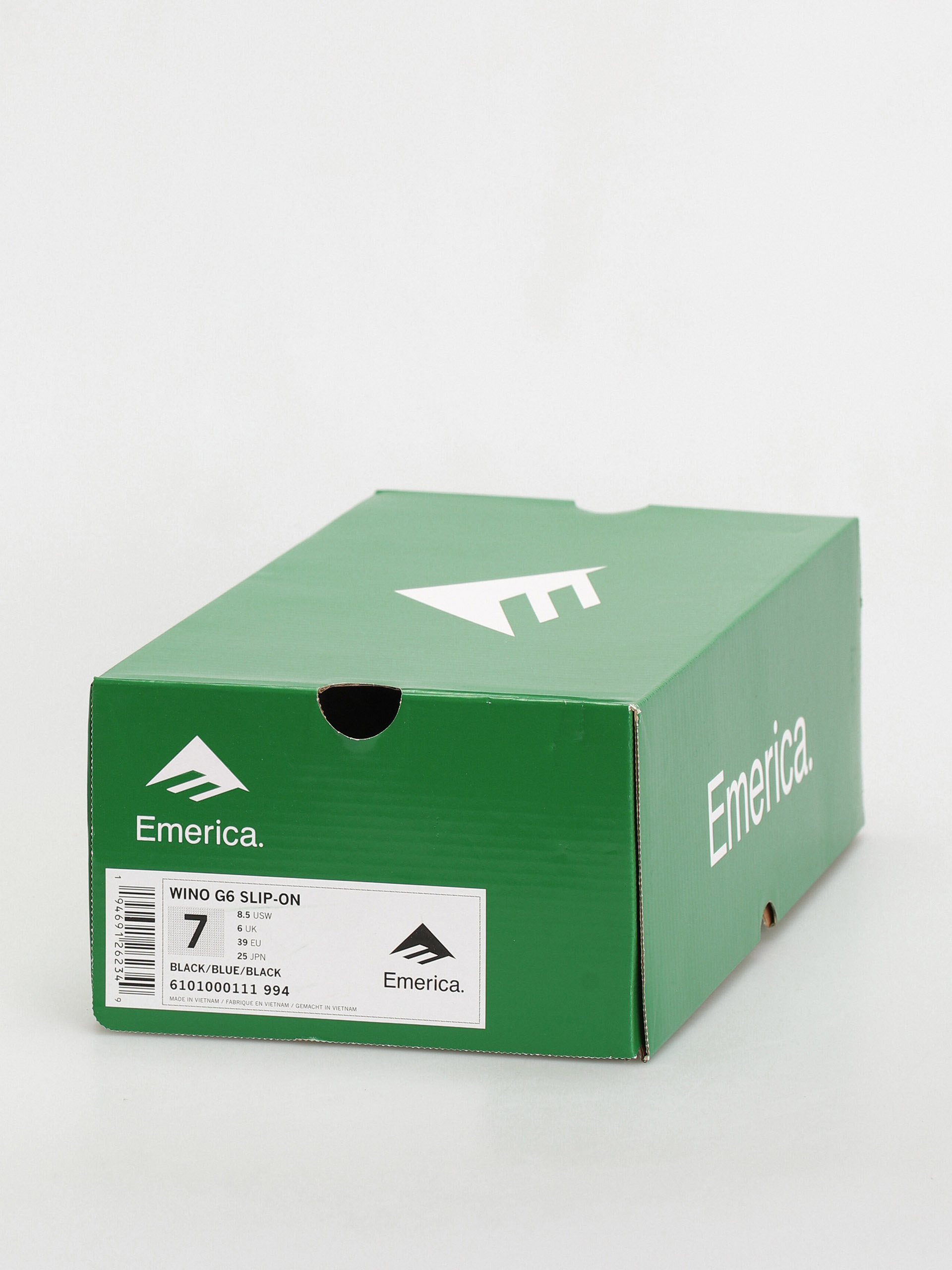 Emerica Wino G6 Slip On Cipők (black/blue/black)