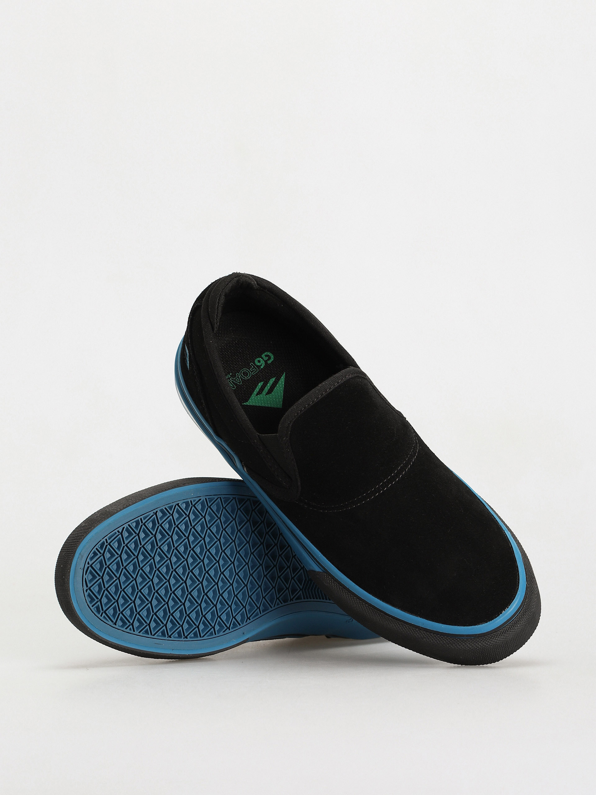 Emerica Wino G6 Slip On Cipők (black/blue/black)
