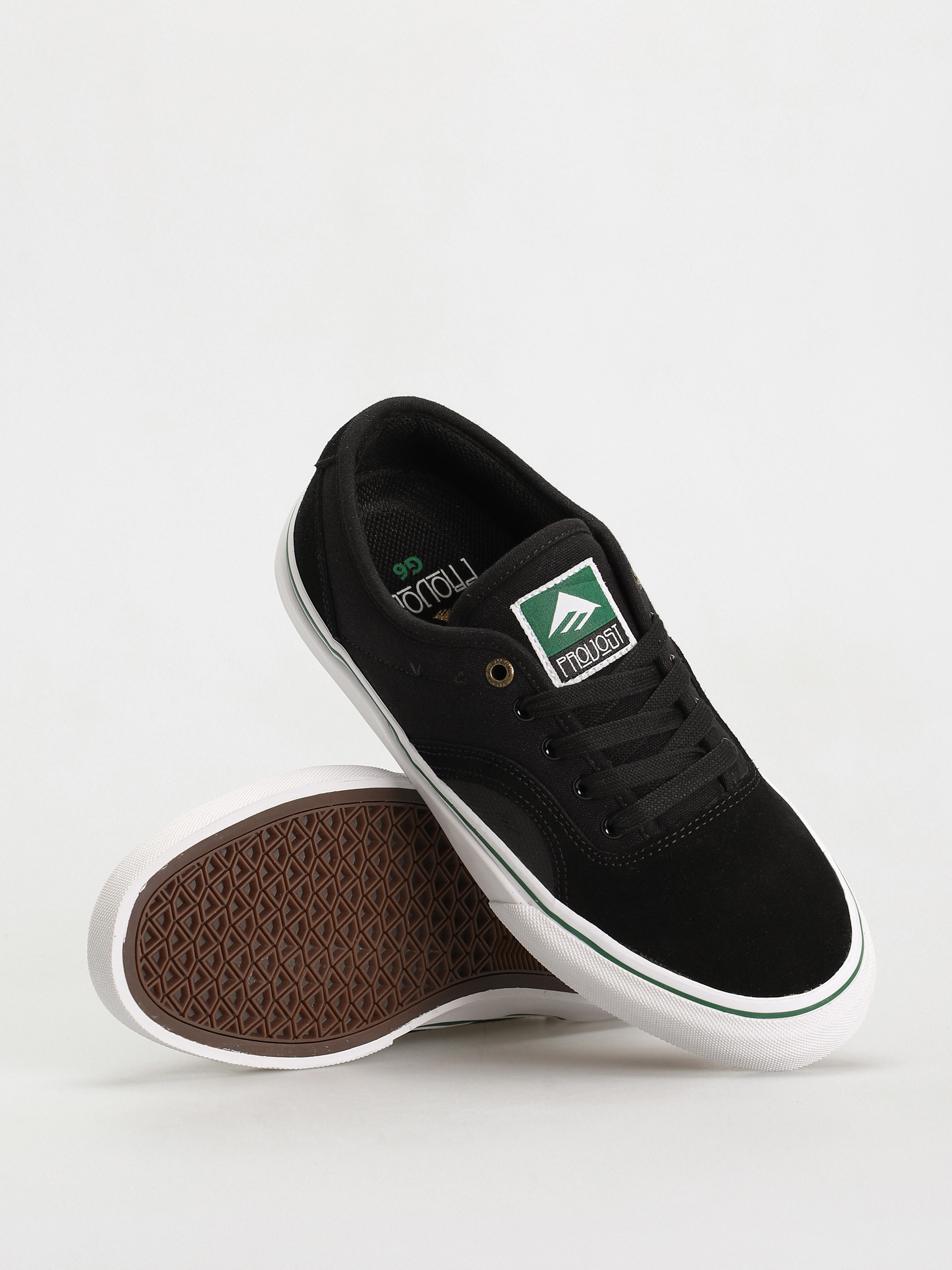 Emerica Provost G6 Cipők (black/white/gold)