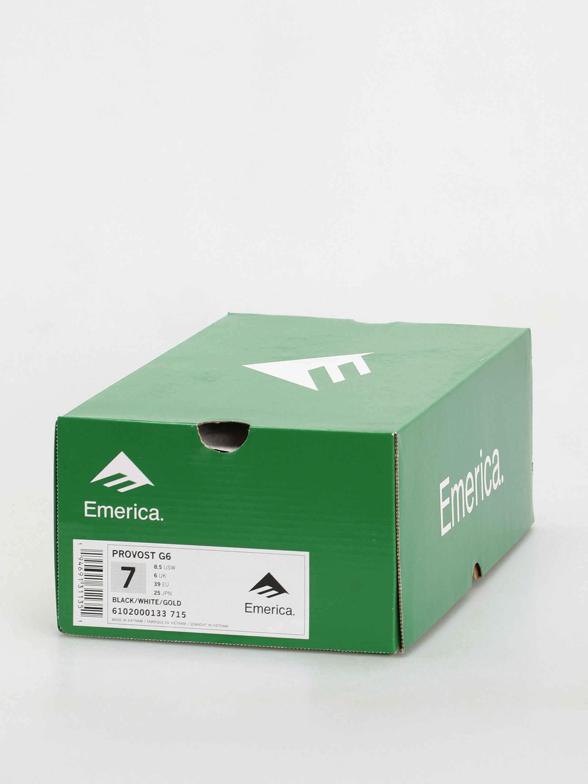 Emerica Provost G6 Cipők (black/white/gold)