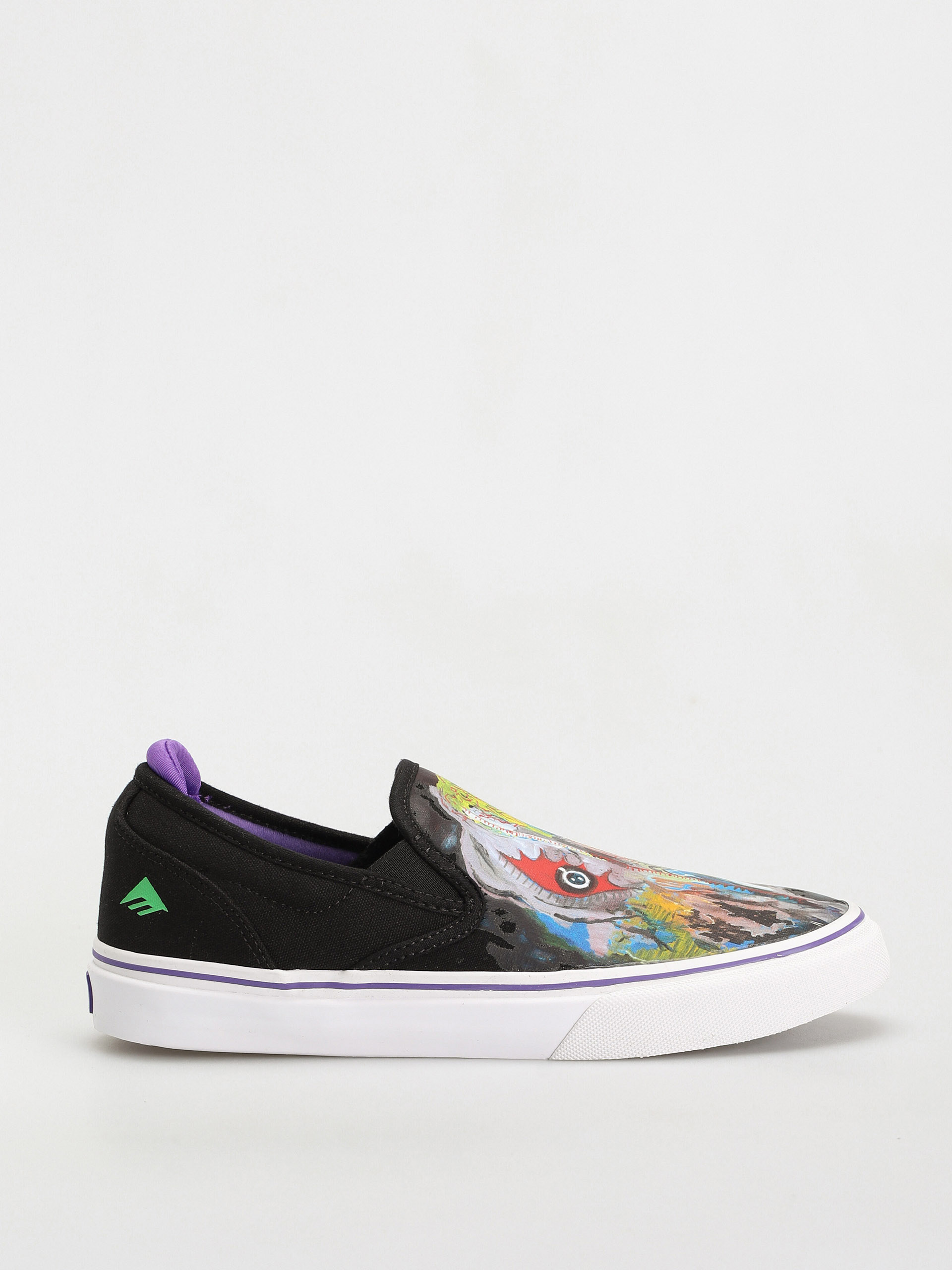 Emerica Wino G6 Slip On X Dinosaur Jr Cipők (black/purple)