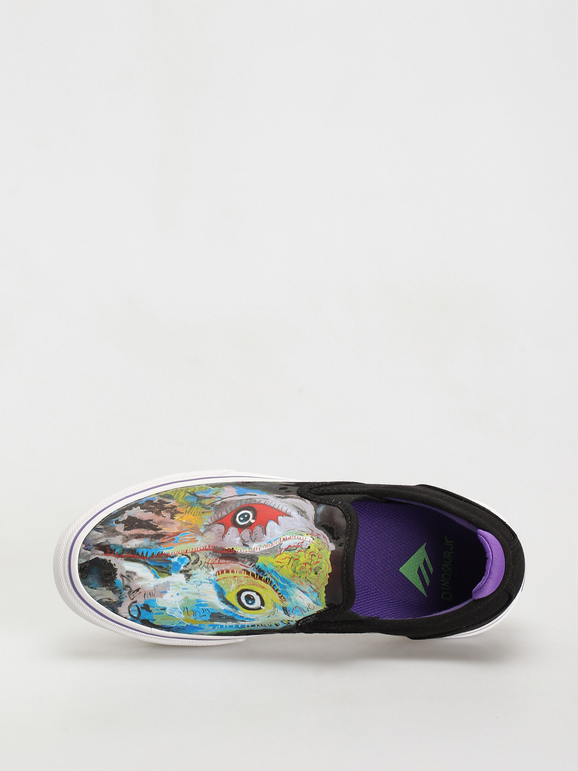 Emerica Wino G6 Slip On X Dinosaur Jr Cipők (black/purple)